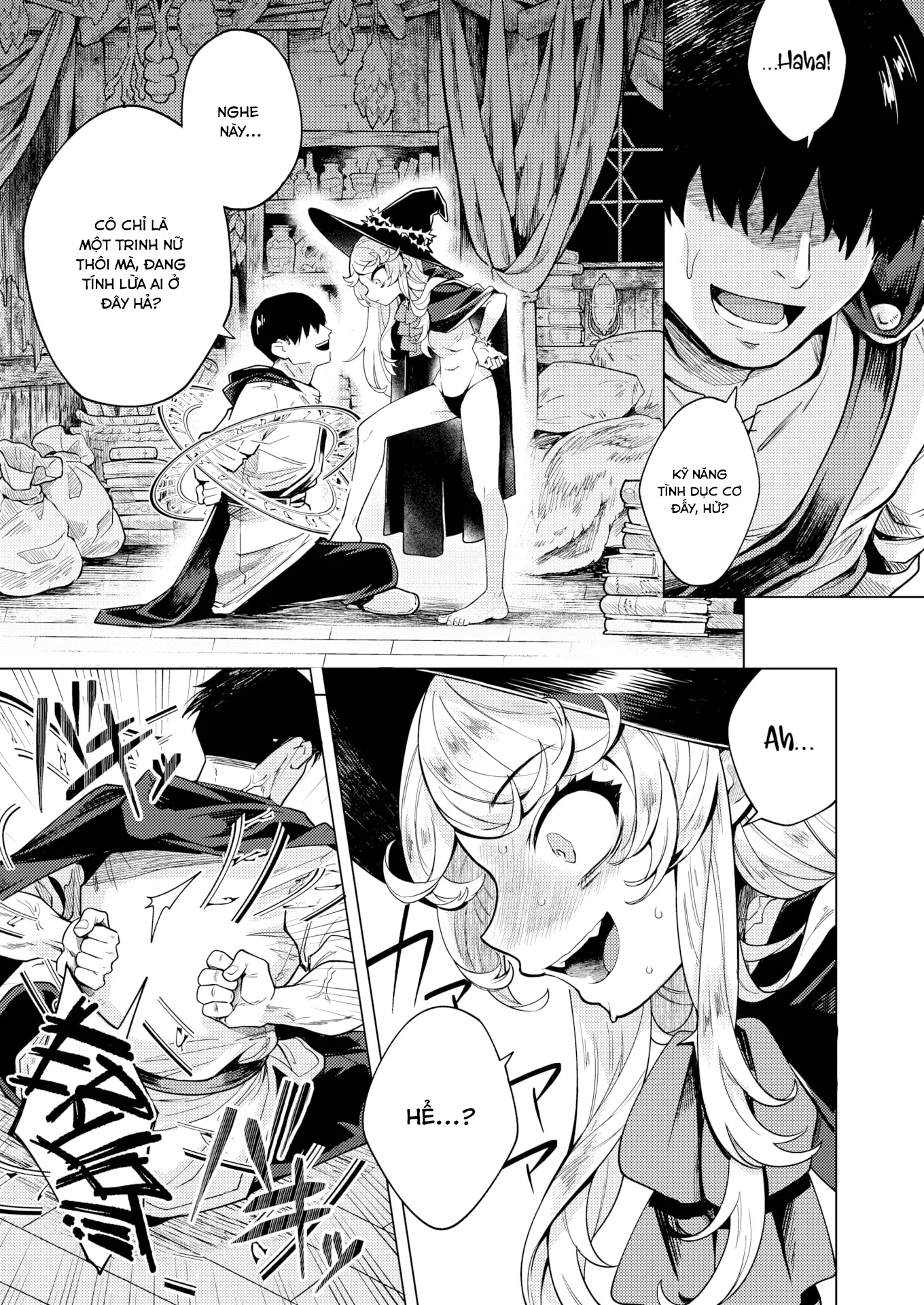 HentaiVN.net - Ảnh 6 - Khuất phục nữ phù thủy phiền nhiễu này! - Oneshot