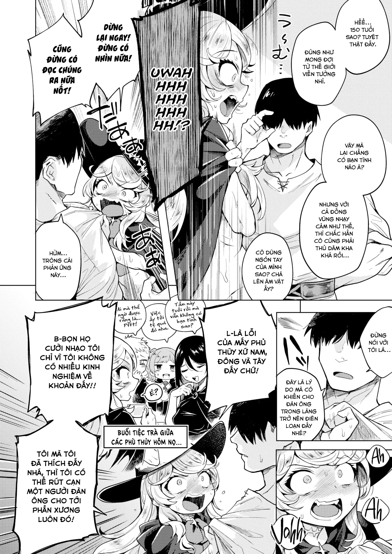 HentaiVN.net - Ảnh 9 - Khuất phục nữ phù thủy phiền nhiễu này! - Oneshot