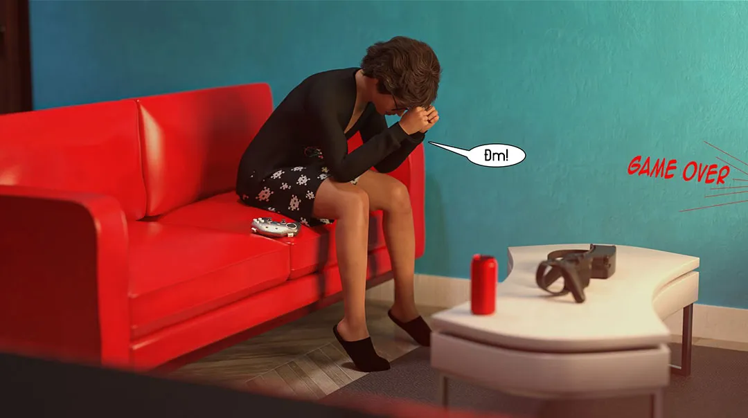 HentaiVN.net - Ảnh 50 - Mẹ bạn đang ngủ [Game Over] - Oneshot