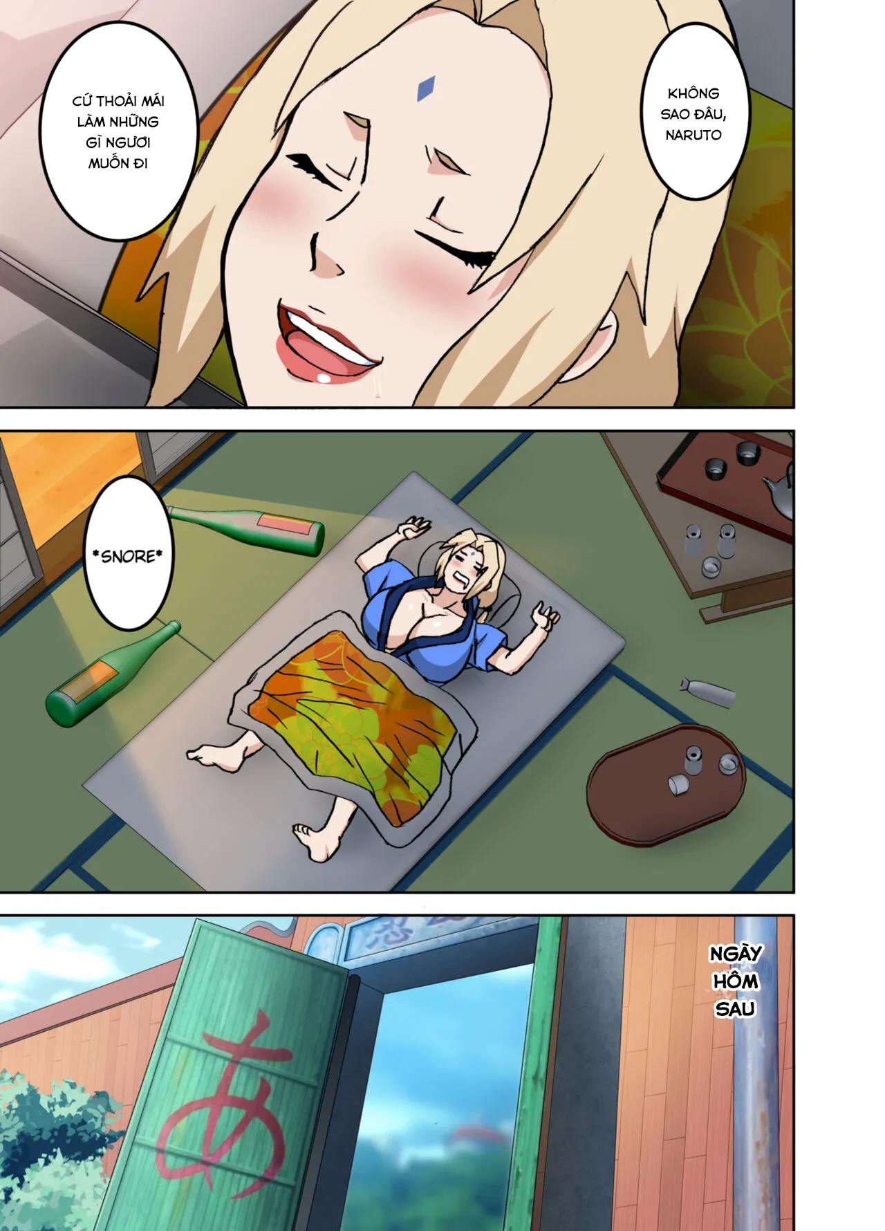 HentaiVN.net - Ảnh 40 - Crawling In The Night At The Hot Springs!! [Yobai OK BakoBako Onsen!!] - Oneshot