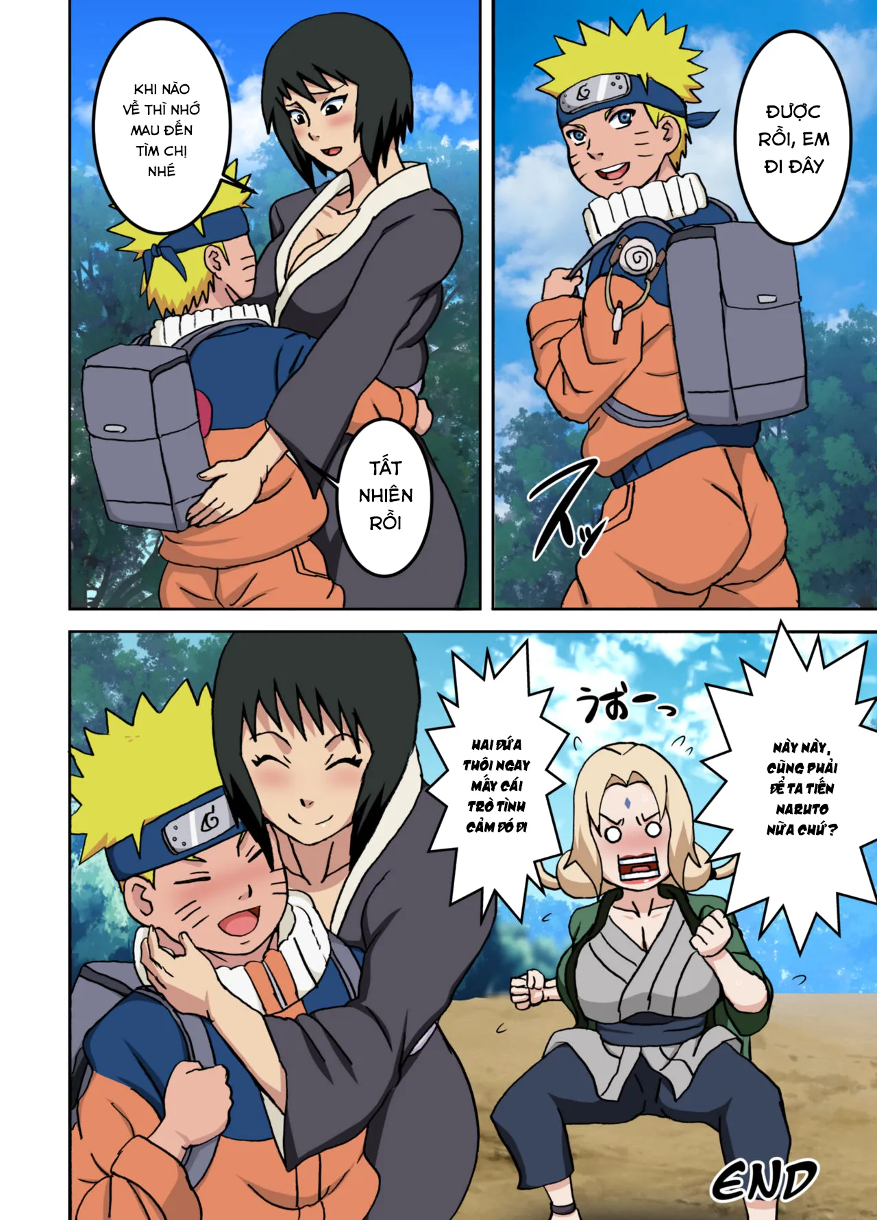 HentaiVN.net - Ảnh 41 - Crawling In The Night At The Hot Springs!! [Yobai OK BakoBako Onsen!!] - Oneshot