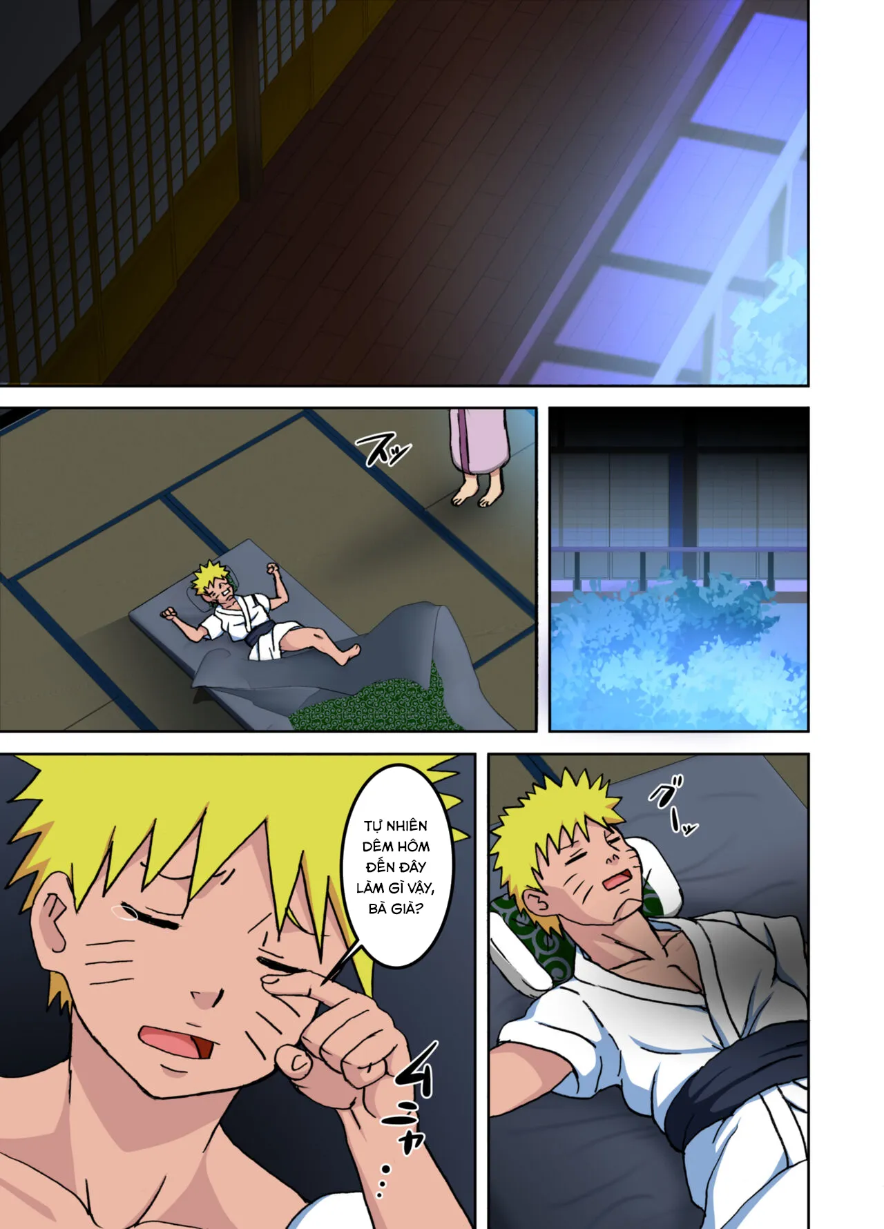 HentaiVN.net - Ảnh 6 - Crawling In The Night At The Hot Springs!! [Yobai OK BakoBako Onsen!!] - Oneshot