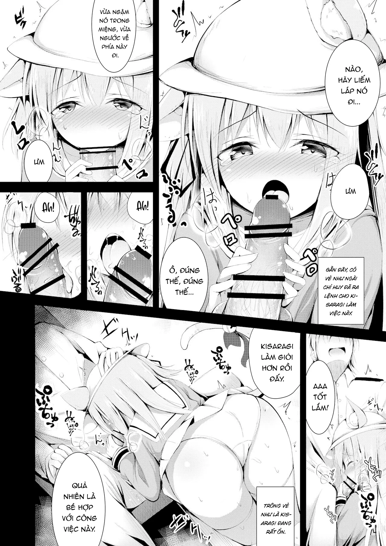 HentaiVN.net - Ảnh 8 - Kisaragi-chan no Junan [如月ちゃんの受難] - Oneshot