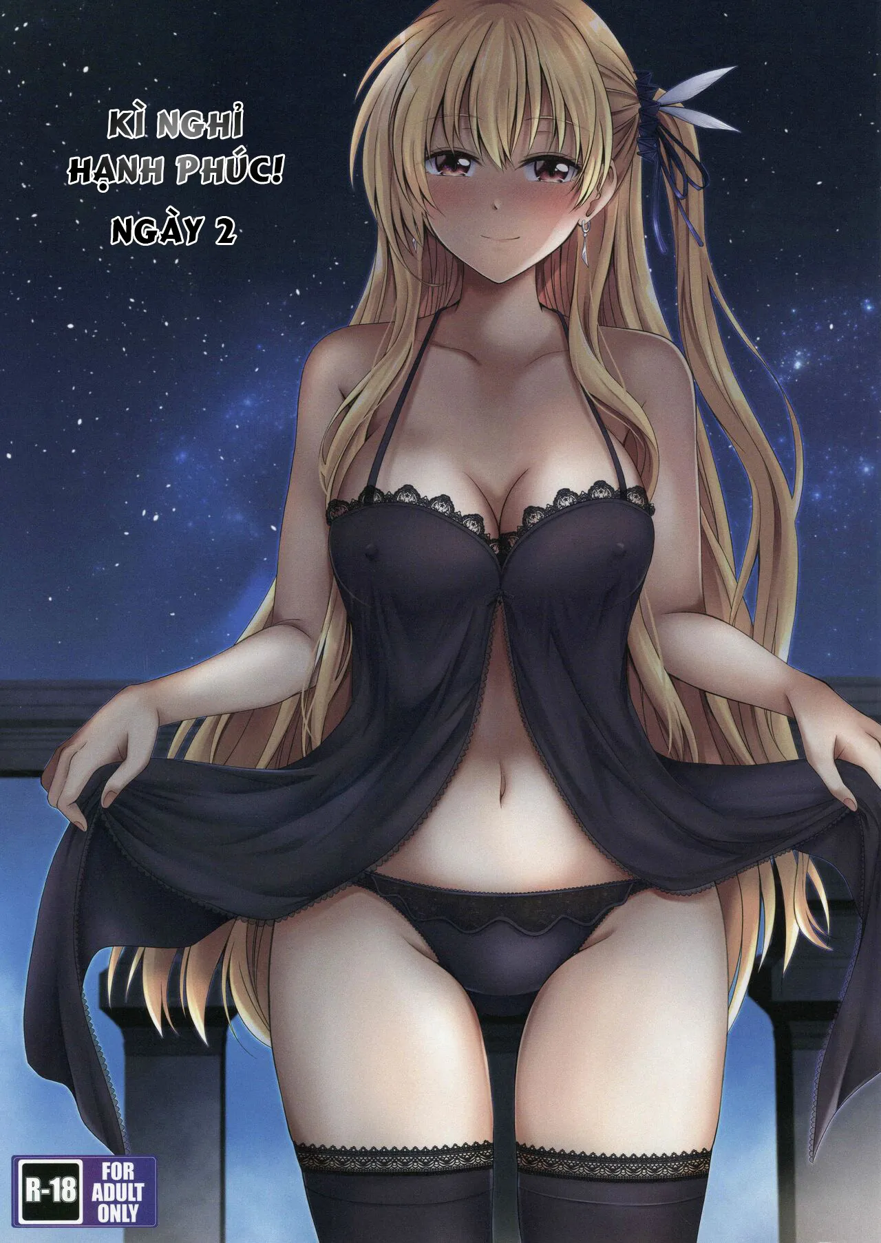 HentaiVN.net - Ảnh 3 - Kì Nghỉ Hạnh Phúc! [Yakusoku no Yoru - Happy Vacation; Happy Vacation!] - Chap 2 (END)