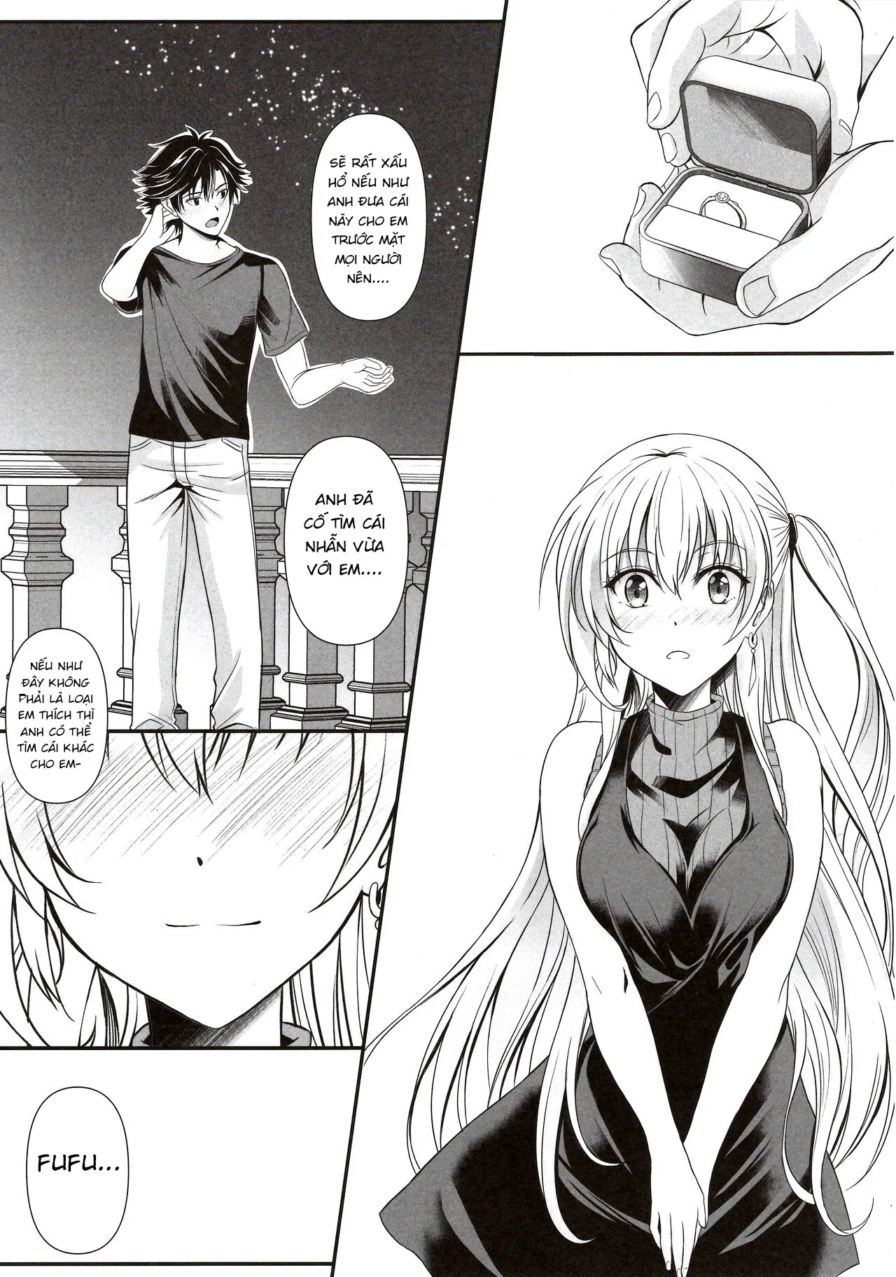 HentaiVN.net - Ảnh 7 - Kì Nghỉ Hạnh Phúc! [Yakusoku no Yoru - Happy Vacation; Happy Vacation!] - Chap 2 (END)