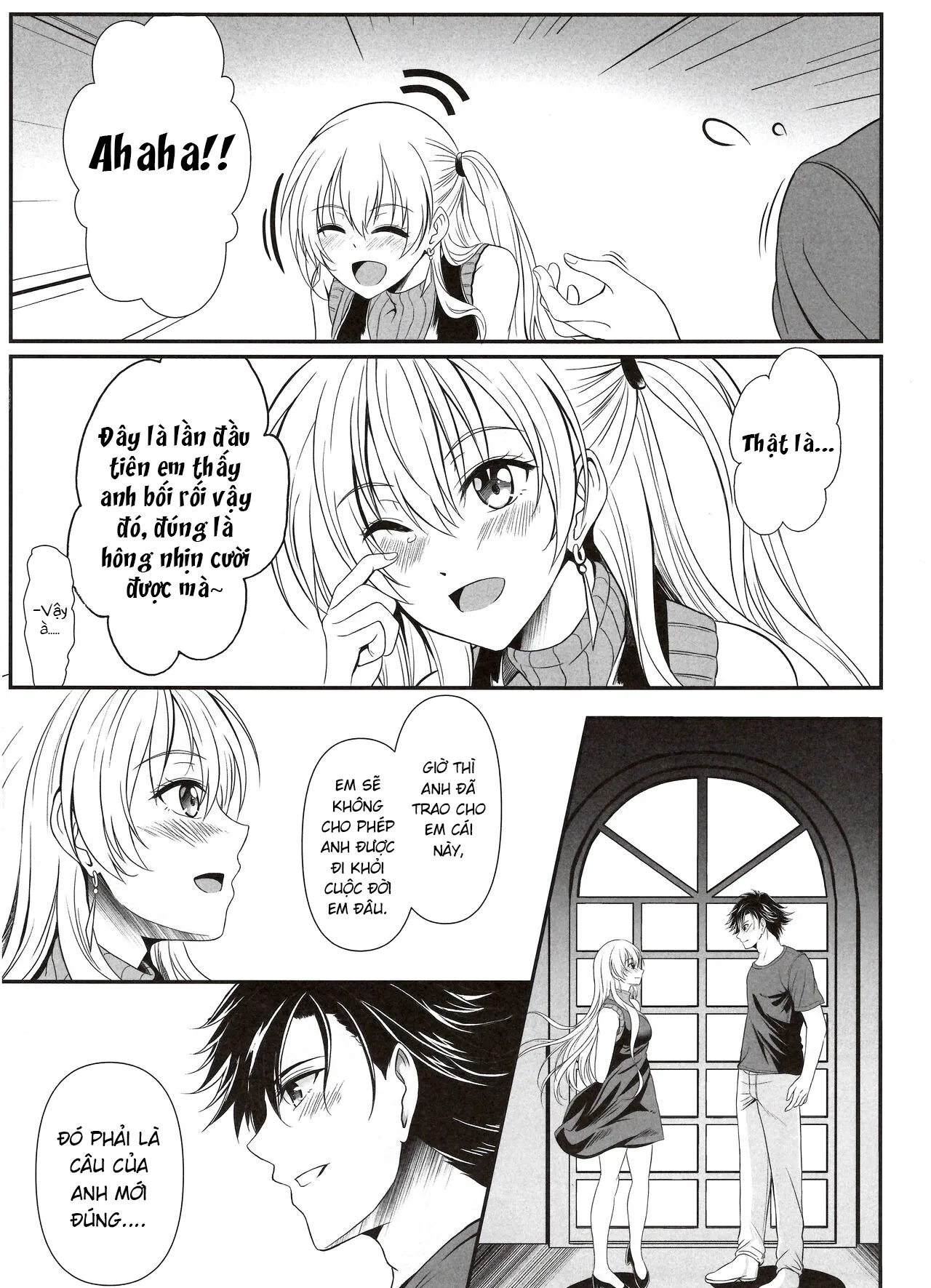 HentaiVN.net - Ảnh 8 - Kì Nghỉ Hạnh Phúc! [Yakusoku no Yoru - Happy Vacation; Happy Vacation!] - Chap 2 (END)