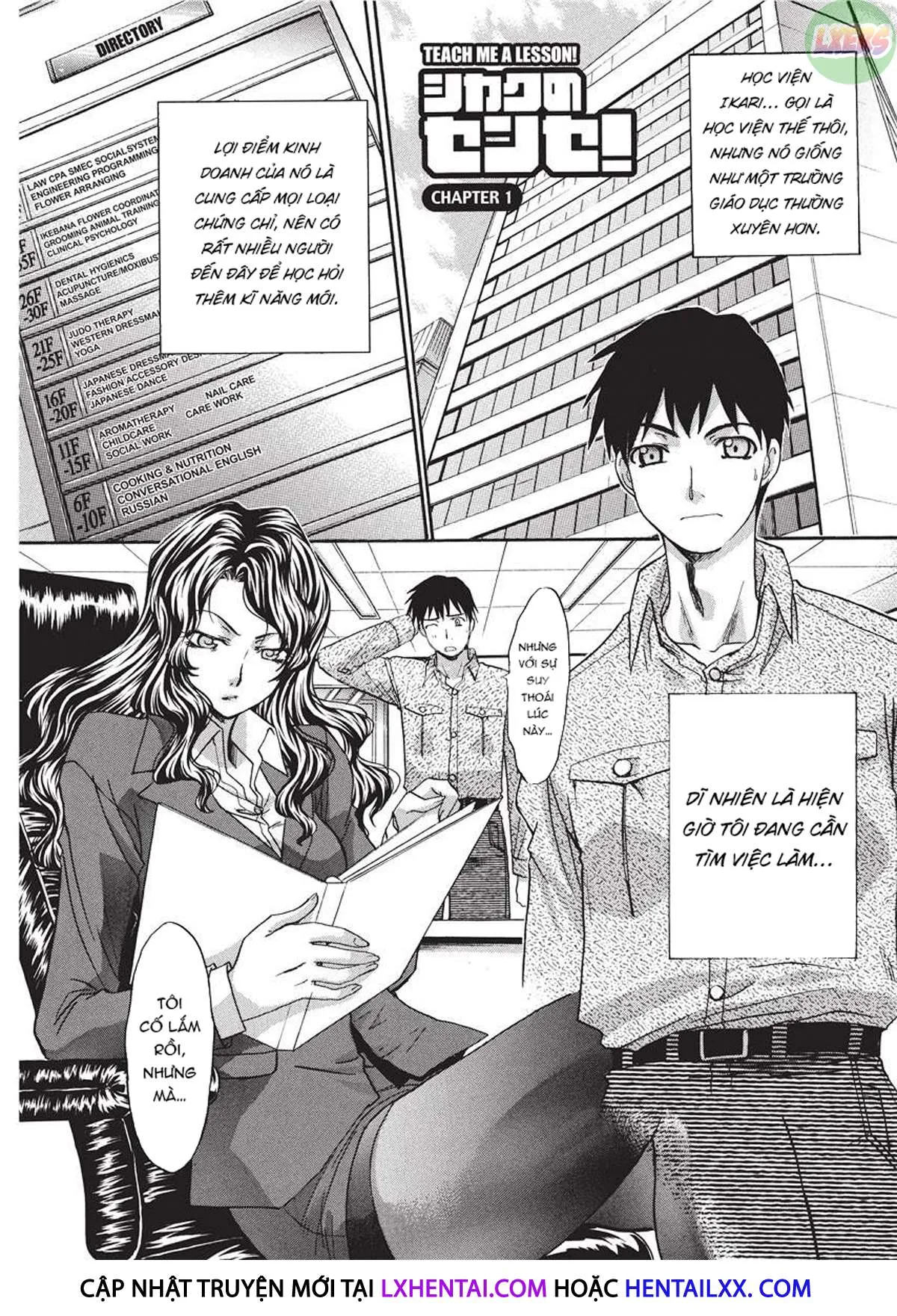 HentaiVN.net - Ảnh 12 - Teach Me A Lesson - Chap 1
