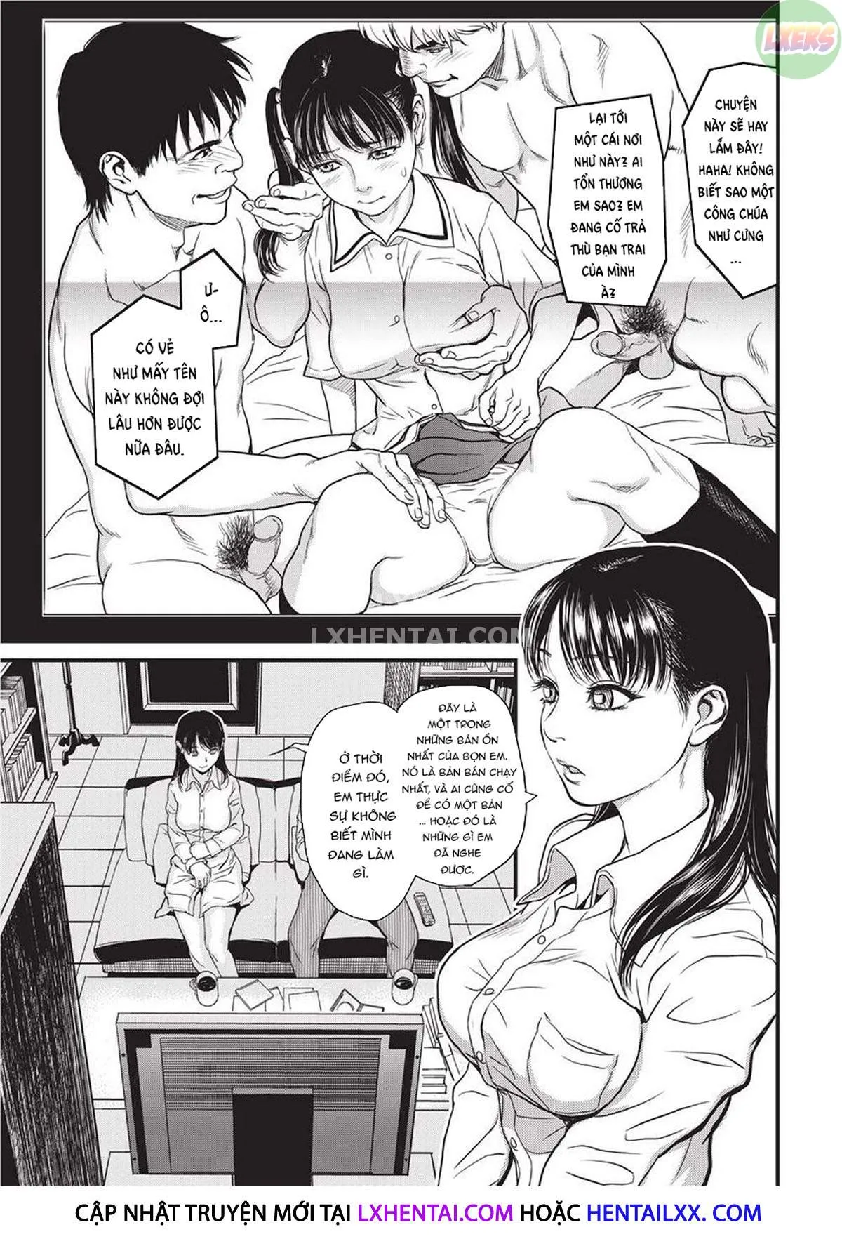HentaiVN.net - Ảnh 6 - Sweet Dreams [Konnani Yasashiku Saretano] - Chap 3