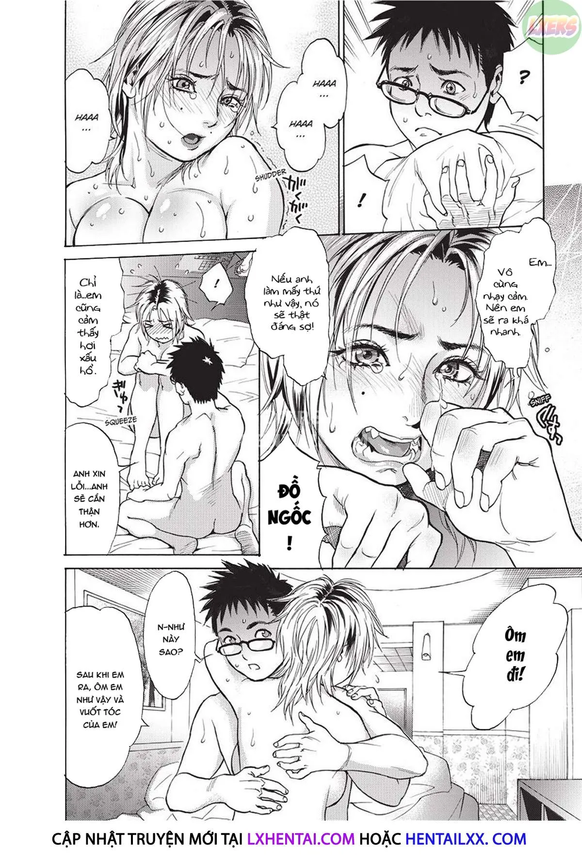 HentaiVN.net - Ảnh 16 - Sweet Dreams [Konnani Yasashiku Saretano] - Chap 7