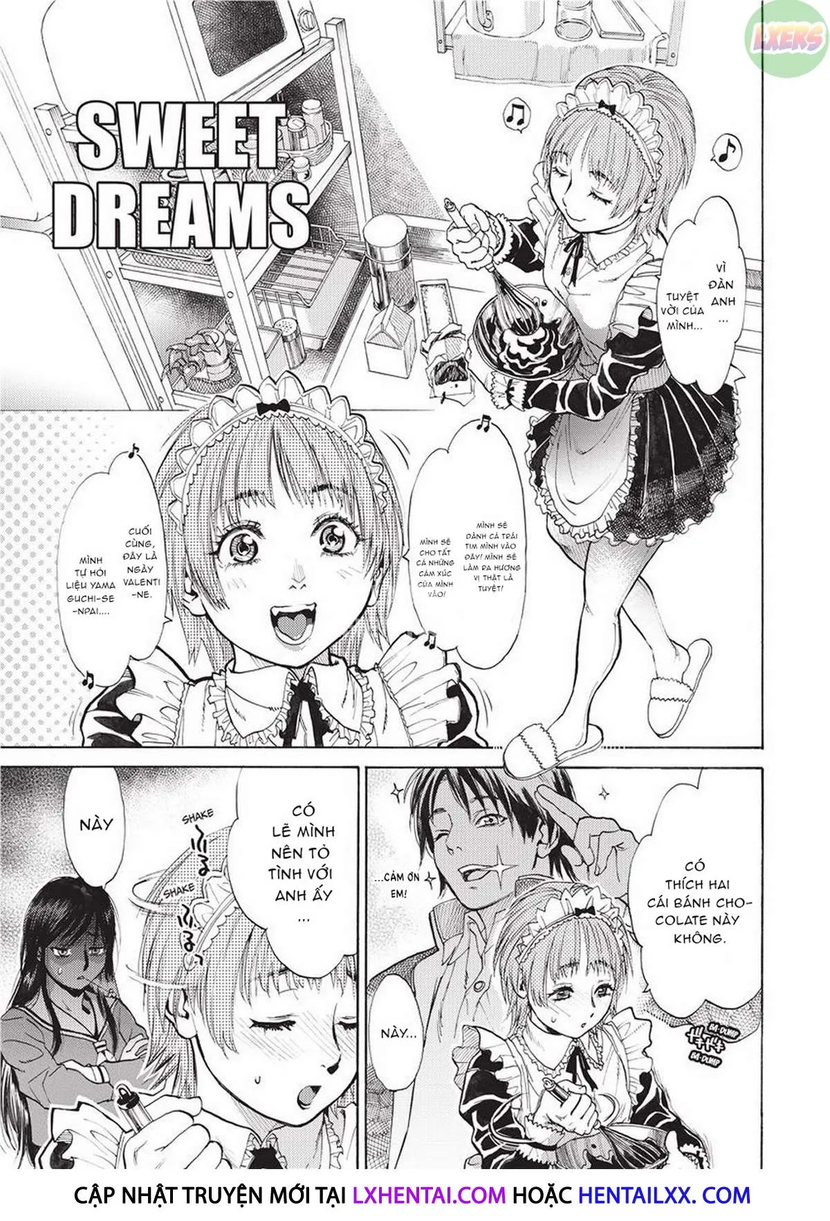 HentaiVN.net - Ảnh 4 - Sweet Dreams [Konnani Yasashiku Saretano] - Chap 8