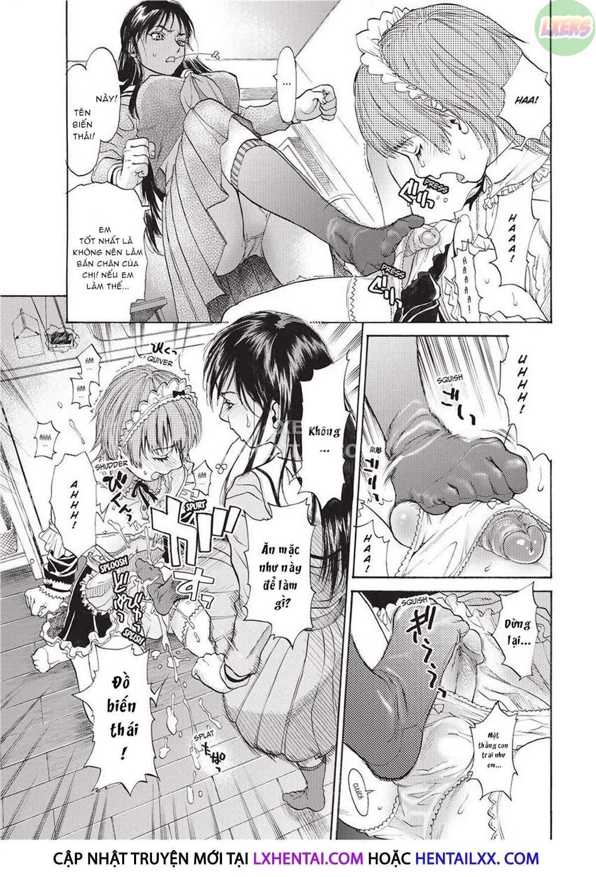 HentaiVN.net - Ảnh 8 - Sweet Dreams [Konnani Yasashiku Saretano] - Chap 8