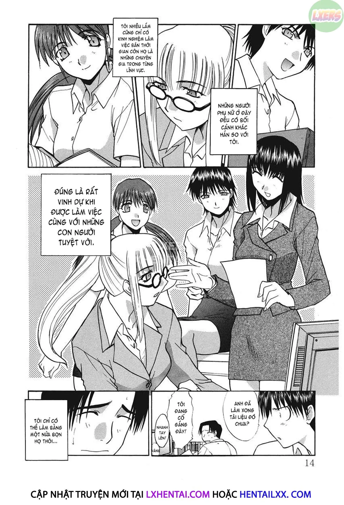 HentaiVN.net - Ảnh 16 - Hello Work - Chap 1