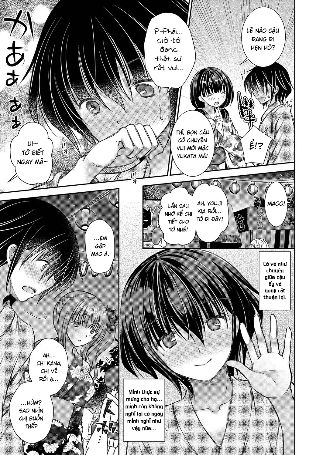 HentaiVN.net - Ảnh 5 - Chị Gái Của Người Tôi Thích [The Older Sister of the Girl That I Like; Suki na Ko no Onee-san] - Chap 4