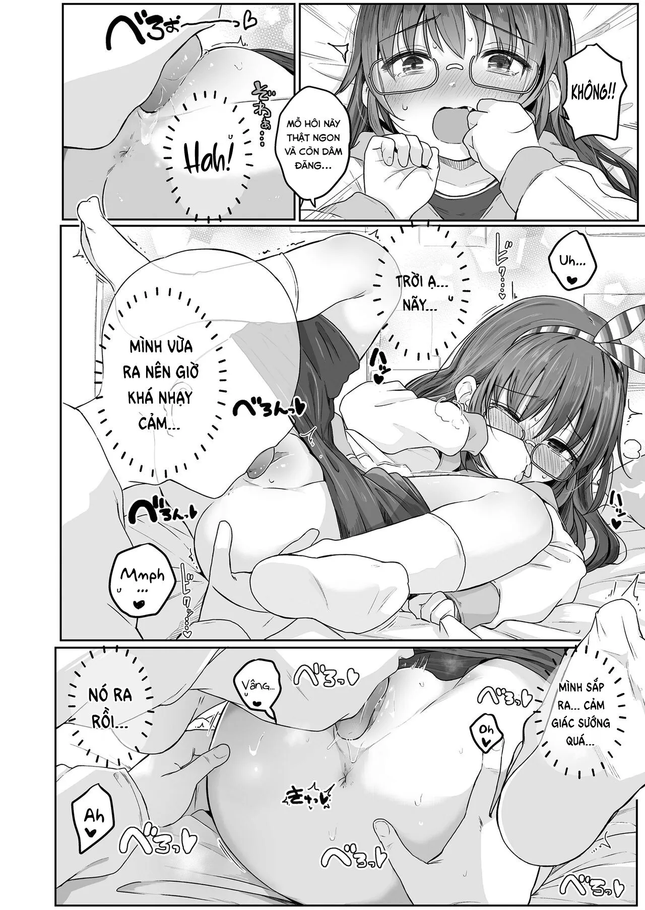HentaiVN.net - Ảnh 10 - Tôi bắt gặp em gái đang thủ dâm một mình và... [Imouto ga Hitori de Asonde Ita node...] - Oneshot