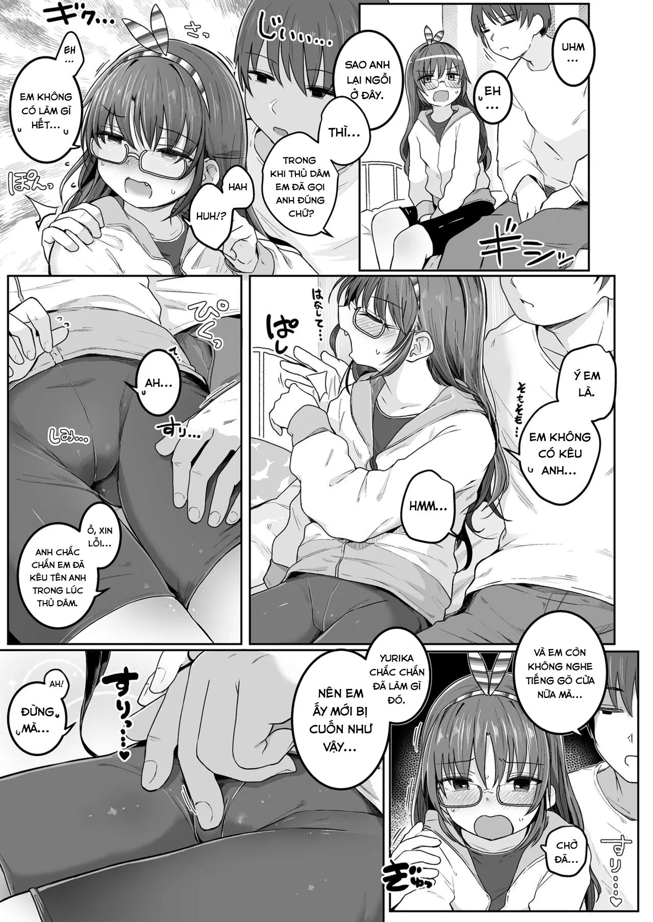 HentaiVN.net - Ảnh 7 - Tôi bắt gặp em gái đang thủ dâm một mình và... [Imouto ga Hitori de Asonde Ita node...] - Oneshot