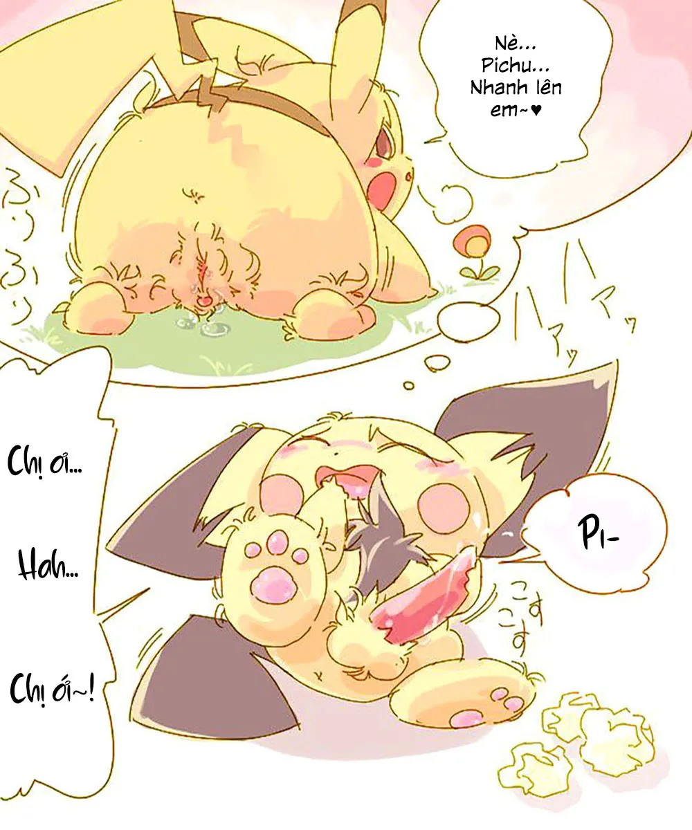 HentaiVN.net - Ảnh 7 - Pikachu Kiss Pichu - Oneshot