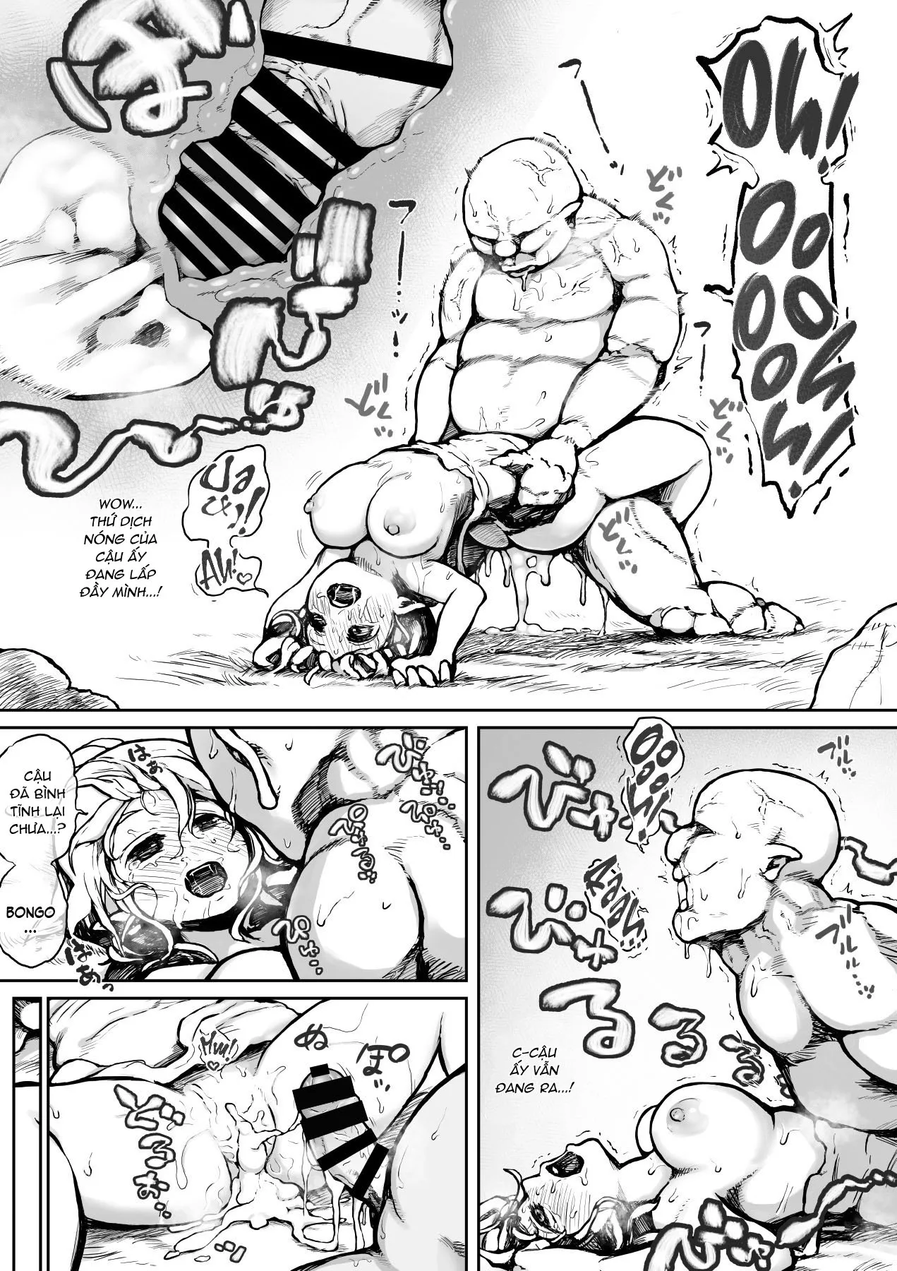 HentaiVN.net - Ảnh 8 - Elf và Orc là bạn thưở nhỏ [Elf to Orc no Otoshigoro] - Oneshot