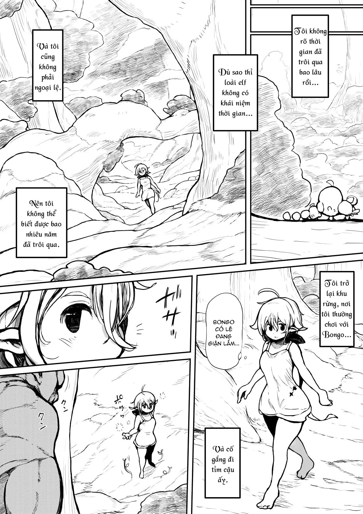 HentaiVN.net - Ảnh 12 - Elf và Orc là bạn thưở nhỏ [Elf to Orc no Otoshigoro] - Oneshot