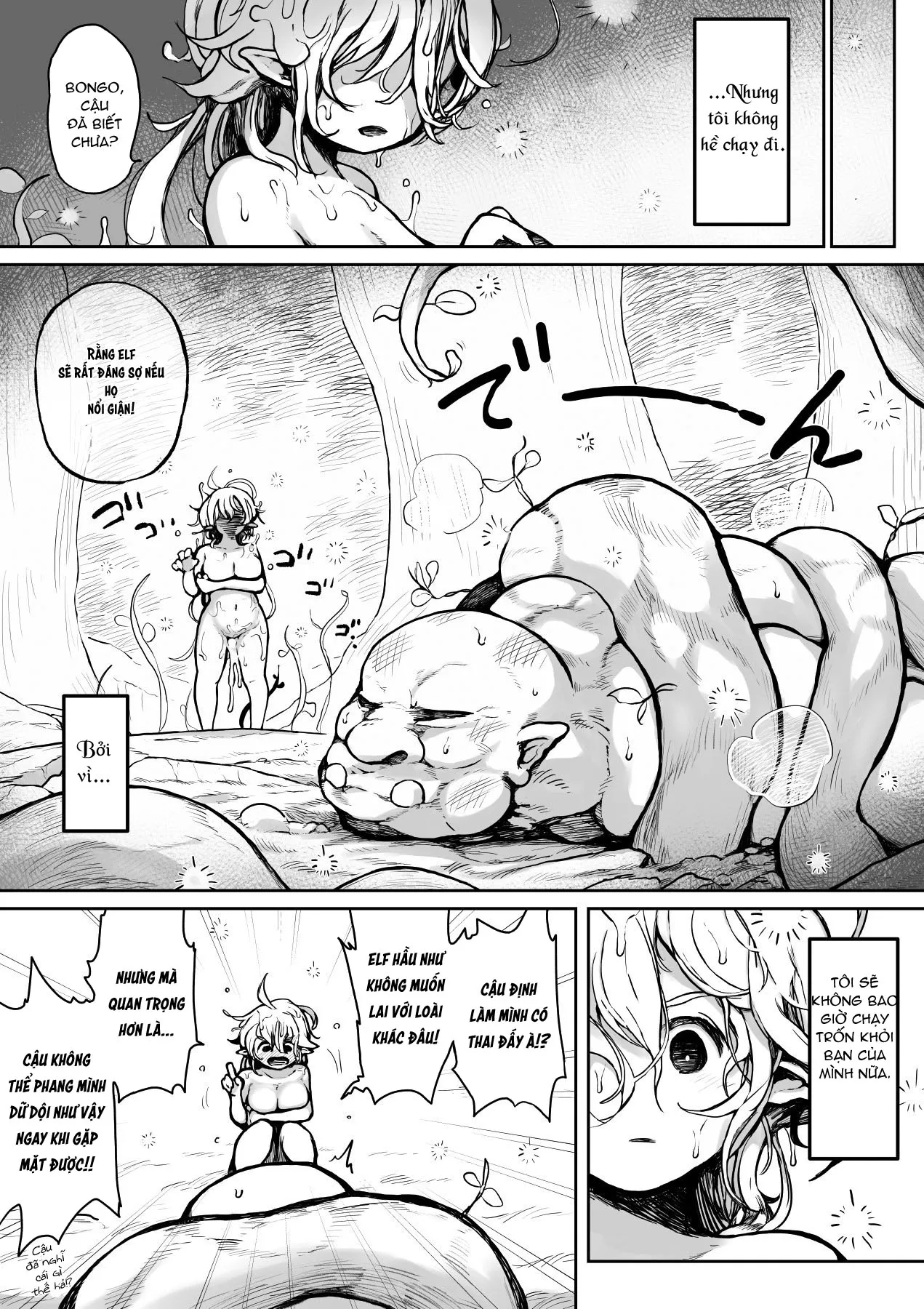 HentaiVN.net - Ảnh 19 - Elf và Orc là bạn thưở nhỏ [Elf to Orc no Otoshigoro] - Oneshot