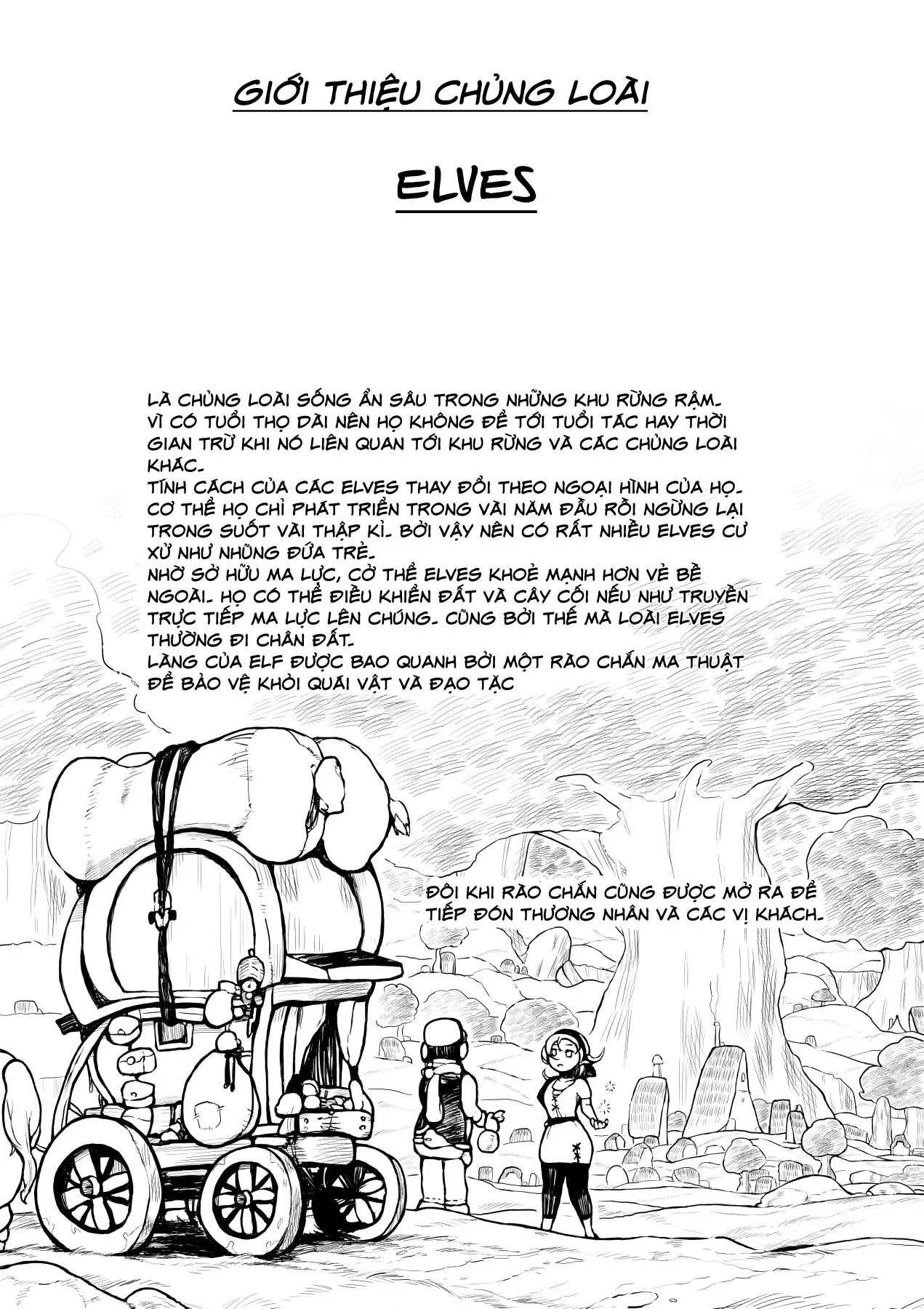 HentaiVN.net - Ảnh 21 - Elf và Orc là bạn thưở nhỏ [Elf to Orc no Otoshigoro] - Oneshot