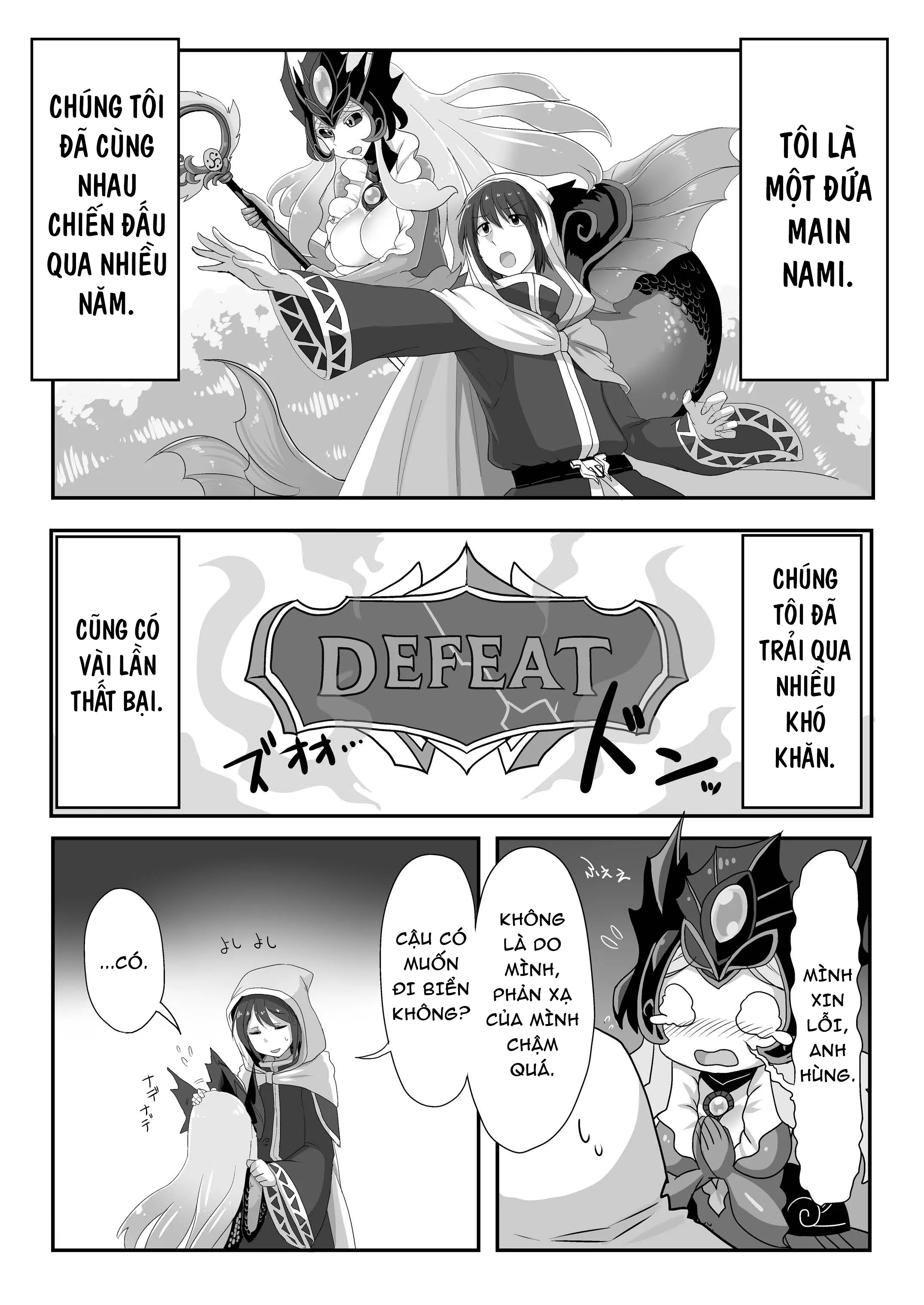 HentaiVN.net - Ảnh 4 - Konpeki to Shiroawa [紺碧と白泡, Azure and white foam] - Oneshot nhưng sẽ quay lại:)))