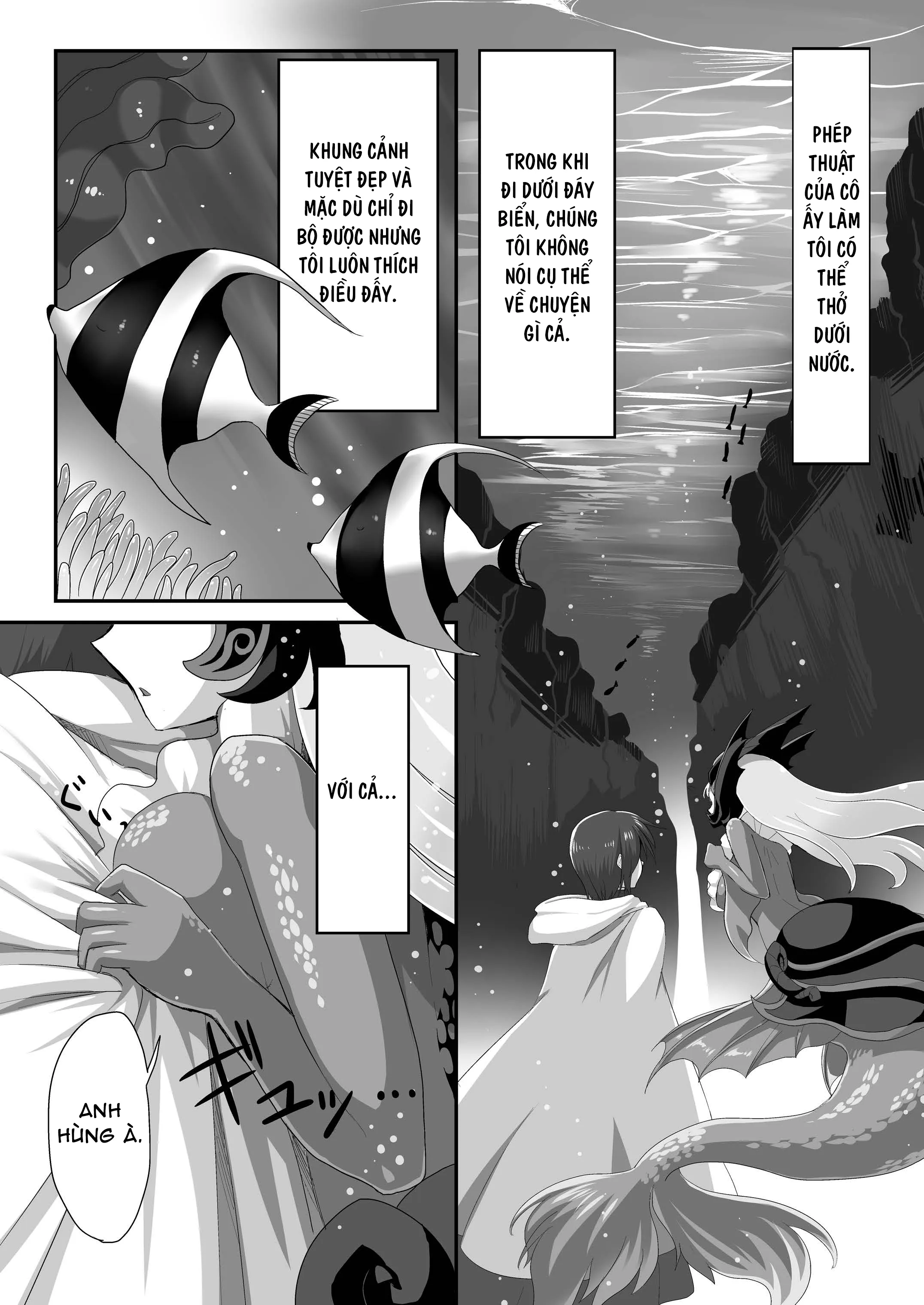 HentaiVN.net - Ảnh 6 - Konpeki to Shiroawa [紺碧と白泡, Azure and white foam] - Oneshot nhưng sẽ quay lại:)))