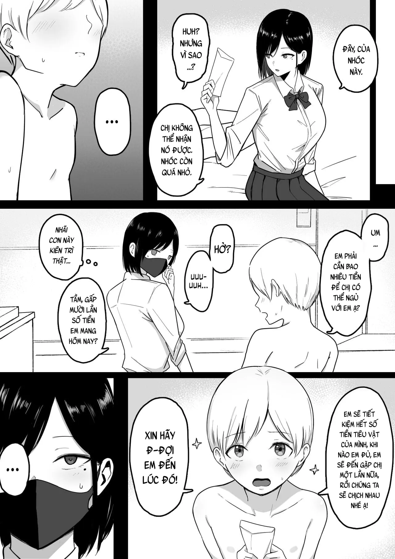 HentaiVN.net - Ảnh 11 - Vụng trộm chịch nhau với chị gái Gyaru đĩ điếm [Dosukebe Enkou Gal no Naisho Ecchi; Stealthy Sexcapades with a Slutty Gyaru Skank; ドスケベ援交ギャルのナイショ性交] - Oneshot