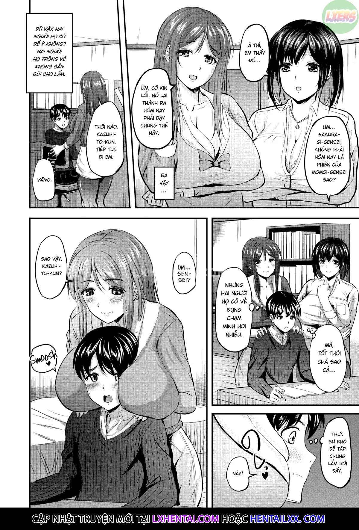 HentaiVN.net - Ảnh 4 - Hai chị gia sư - Oneshot