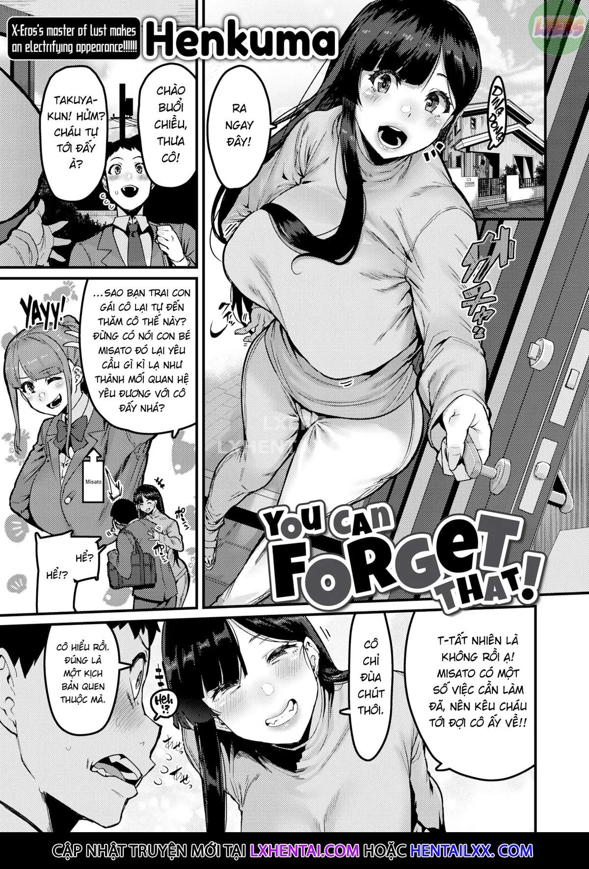 HentaiVN.net - Ảnh 5 - Mẹ Có Thể Quên Việc Đó! - Oneshot
