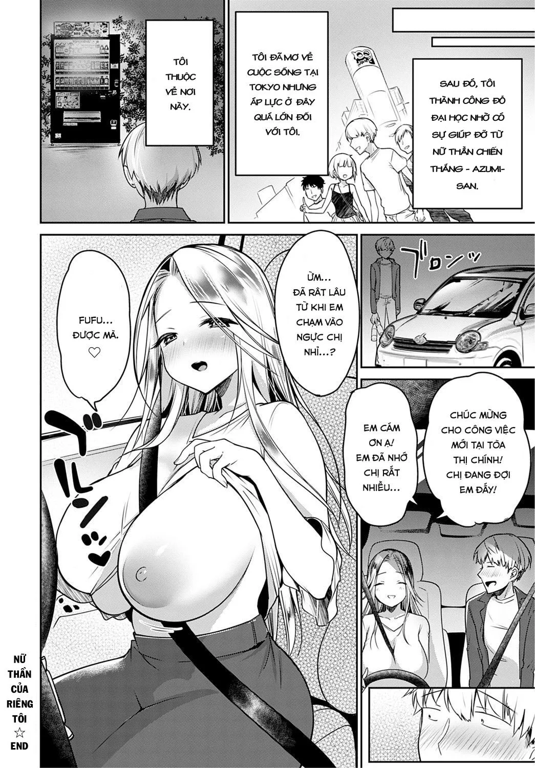 HentaiVN.net - Ảnh 28 - Nữ Thần Của Riêng Tôi [Boku Dake no Megami-sama - My Own Goddess] - Oneshot
