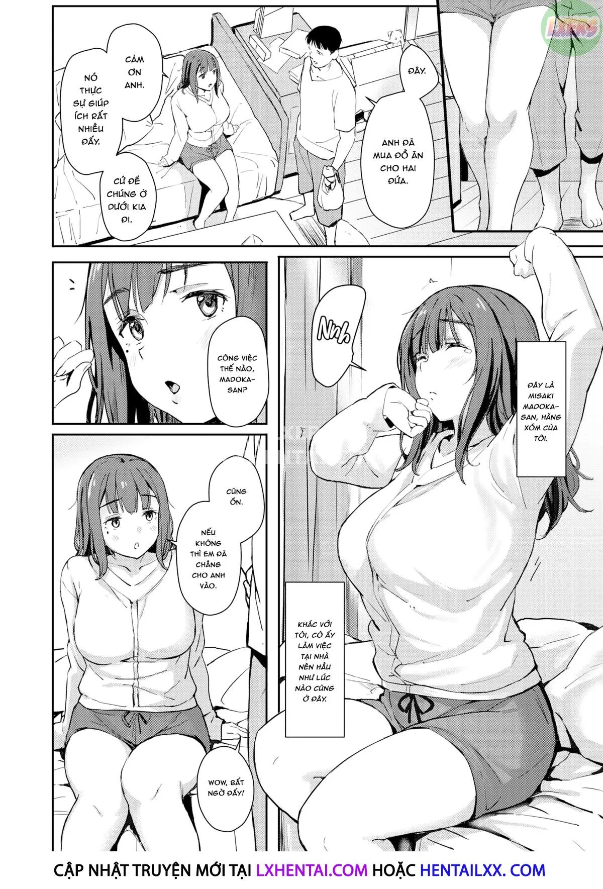 HentaiVN.net - Ảnh 5 - Tình làng nghĩa xóm - Oneshot
