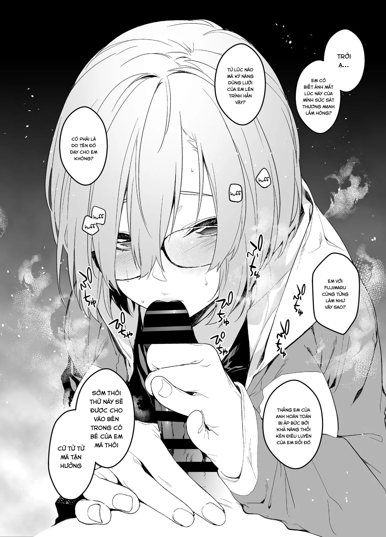 HentaiVN.net - Ảnh 16 - While Senpai Is Asleep During Maintenance [Maintenance De Senpai Ga Neteiru Aida Ni] - Oneshot