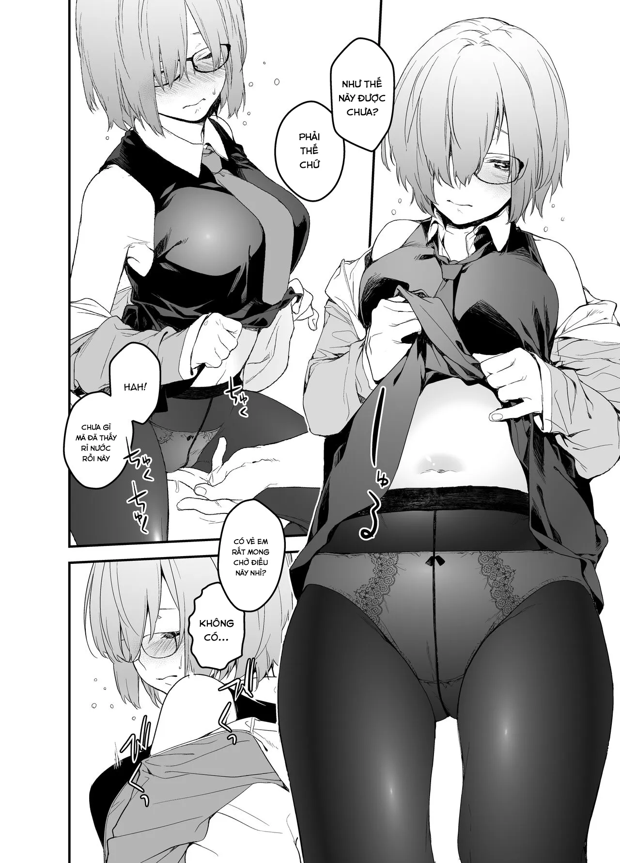 HentaiVN.net - Ảnh 20 - While Senpai Is Asleep During Maintenance [Maintenance De Senpai Ga Neteiru Aida Ni] - Oneshot