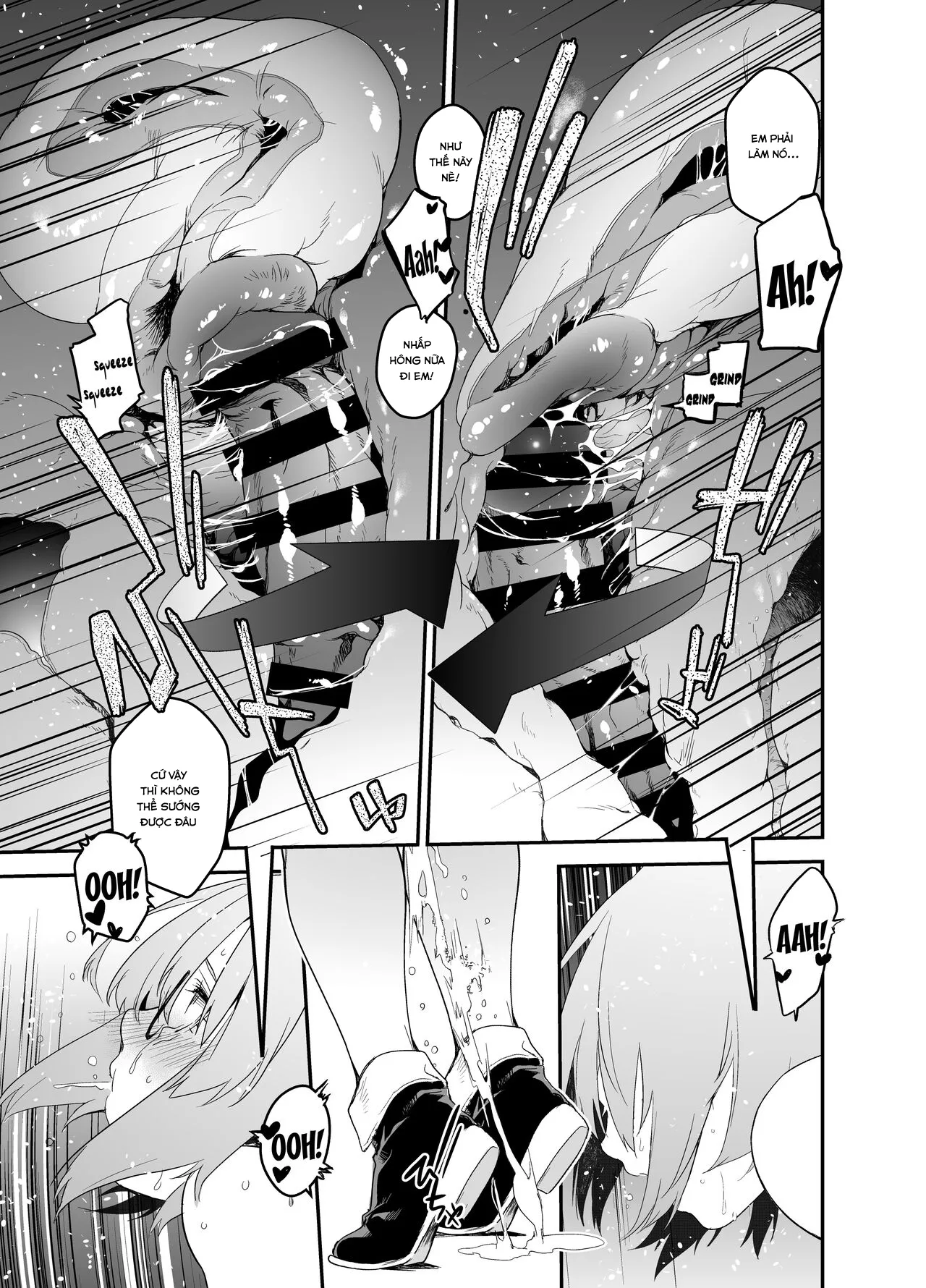 HentaiVN.net - Ảnh 32 - While Senpai Is Asleep During Maintenance [Maintenance De Senpai Ga Neteiru Aida Ni] - Oneshot
