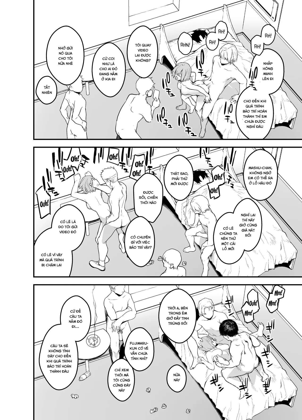HentaiVN.net - Ảnh 36 - While Senpai Is Asleep During Maintenance [Maintenance De Senpai Ga Neteiru Aida Ni] - Oneshot