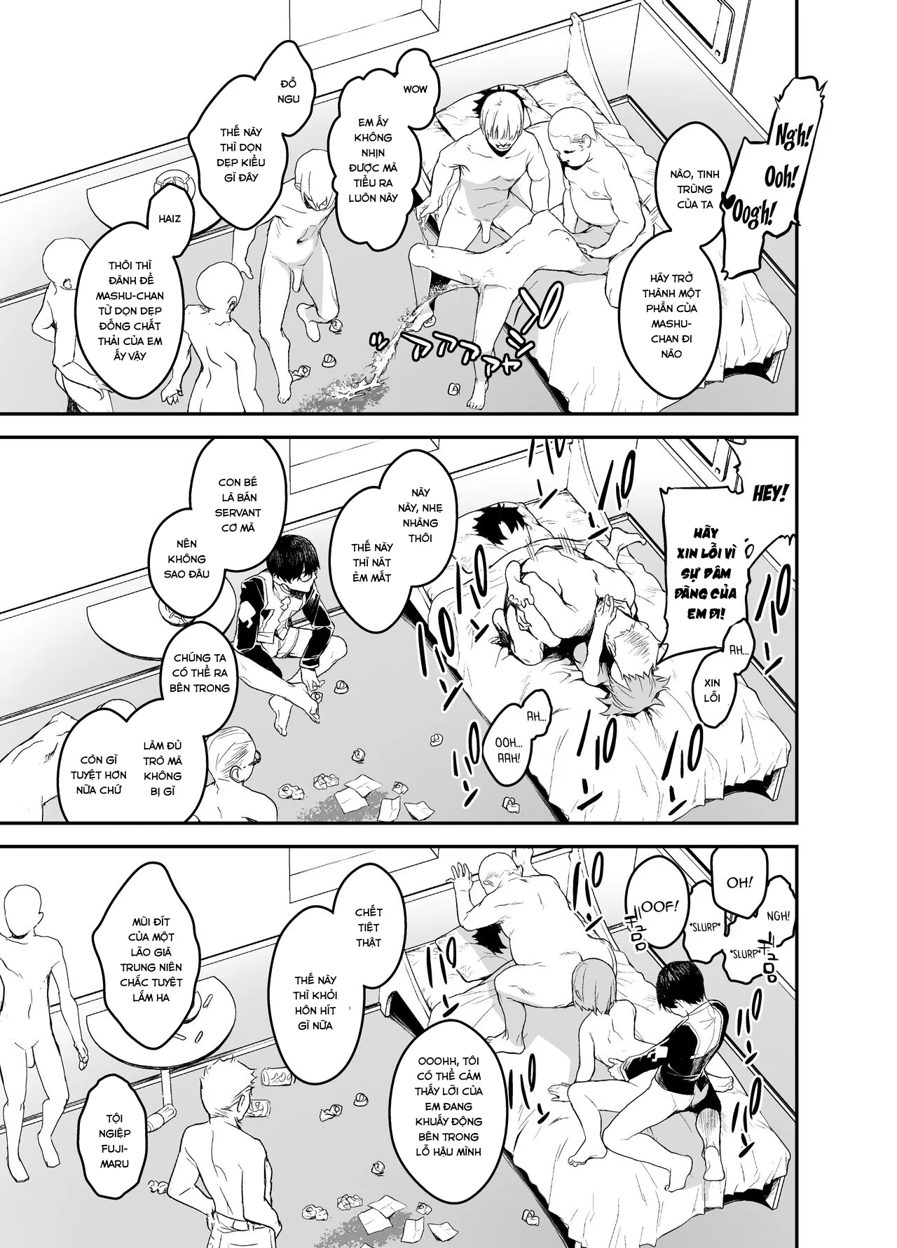 HentaiVN.net - Ảnh 37 - While Senpai Is Asleep During Maintenance [Maintenance De Senpai Ga Neteiru Aida Ni] - Oneshot