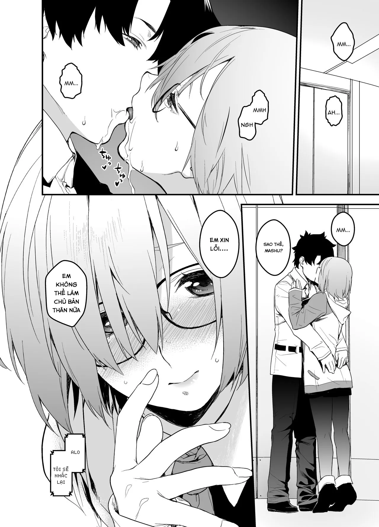 HentaiVN.net - Ảnh 6 - While Senpai Is Asleep During Maintenance [Maintenance De Senpai Ga Neteiru Aida Ni] - Oneshot