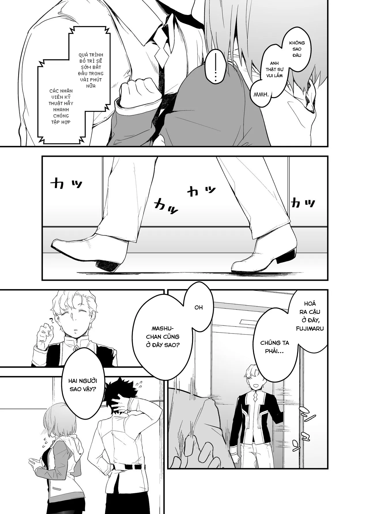 HentaiVN.net - Ảnh 7 - While Senpai Is Asleep During Maintenance [Maintenance De Senpai Ga Neteiru Aida Ni] - Oneshot