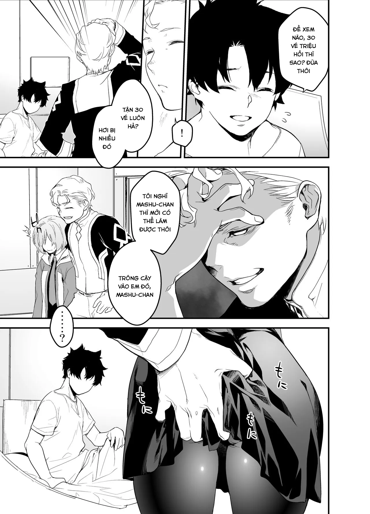 HentaiVN.net - Ảnh 9 - While Senpai Is Asleep During Maintenance [Maintenance De Senpai Ga Neteiru Aida Ni] - Oneshot