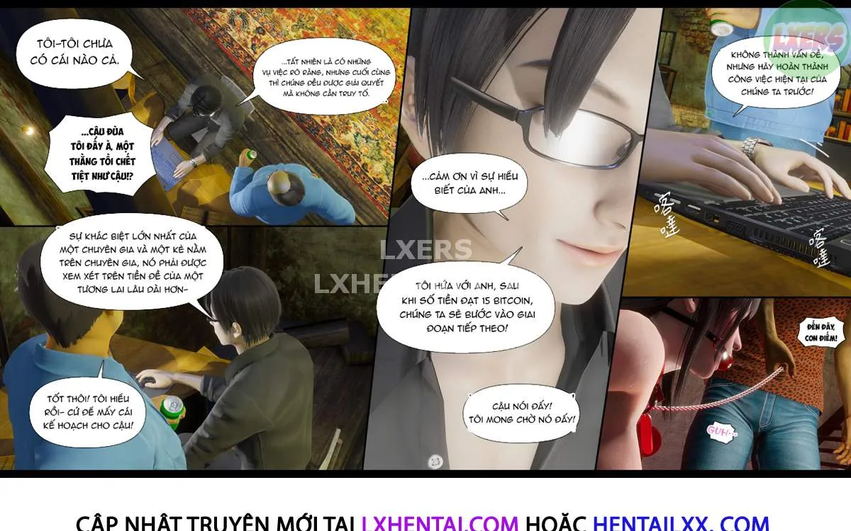 HentaiVN.net - Ảnh 37 - Honey-Welcome Home - Chap 4