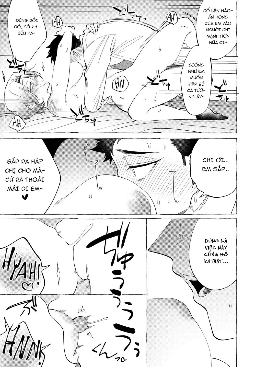 HentaiVN.net - Ảnh 20 - Bài học từ chị gái [Onee-san's Lesson] - Oneshot
