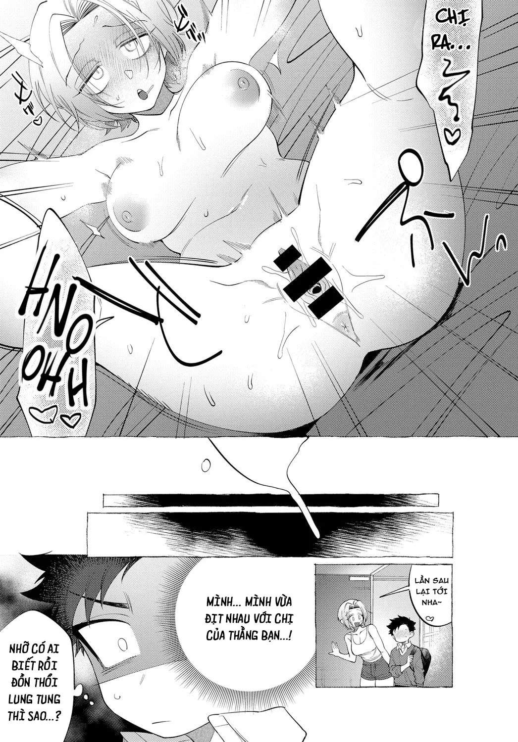 HentaiVN.net - Ảnh 22 - Bài học từ chị gái [Onee-san's Lesson] - Oneshot