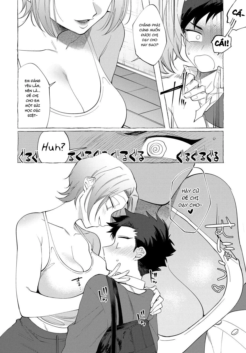 HentaiVN.net - Ảnh 7 - Bài học từ chị gái [Onee-san's Lesson] - Oneshot