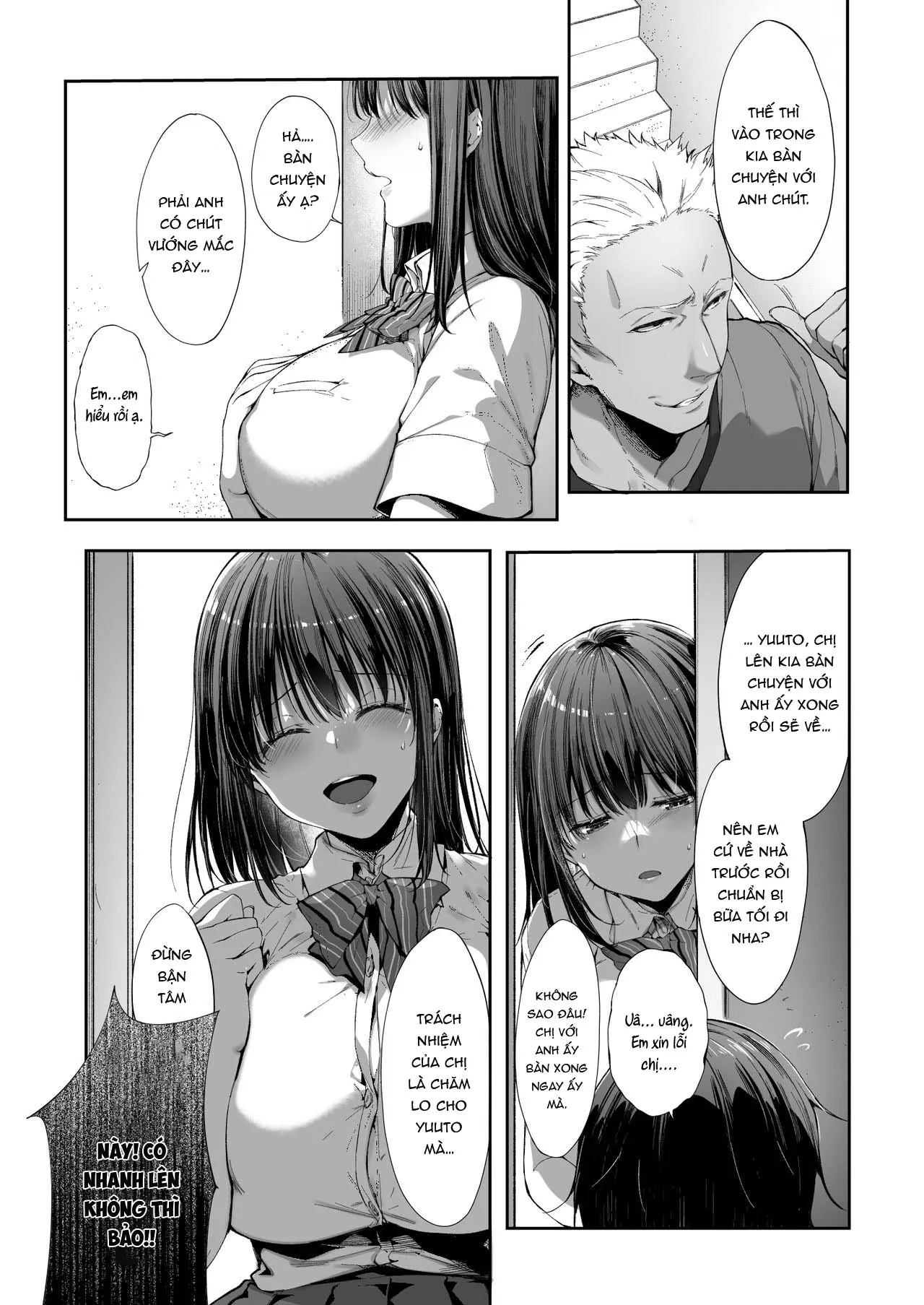 HentaiVN.net - Ảnh 10 - Otouto no Migawari ni Natta Ane [弟の身代わりになった姉] - Oneshot.