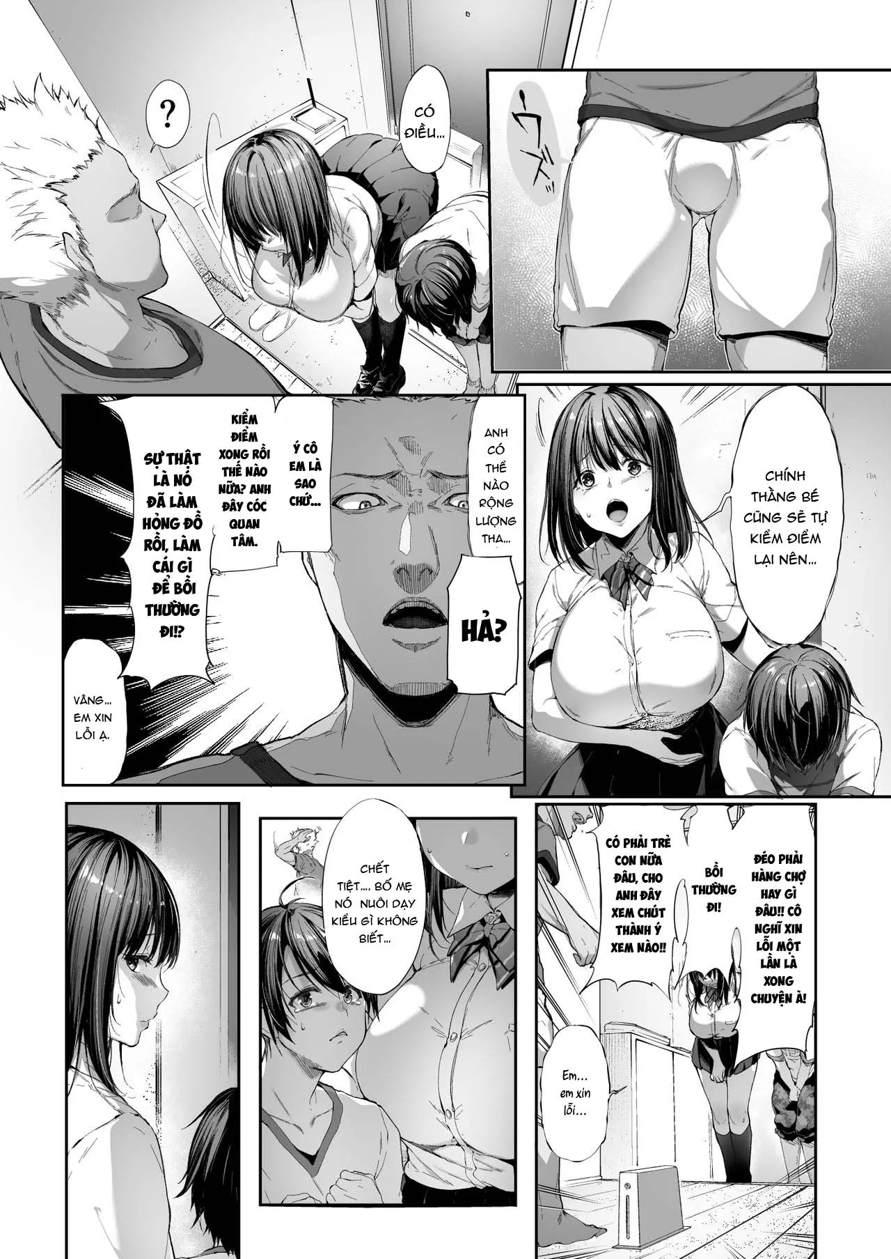 HentaiVN.net - Ảnh 8 - Otouto no Migawari ni Natta Ane [弟の身代わりになった姉] - Oneshot.