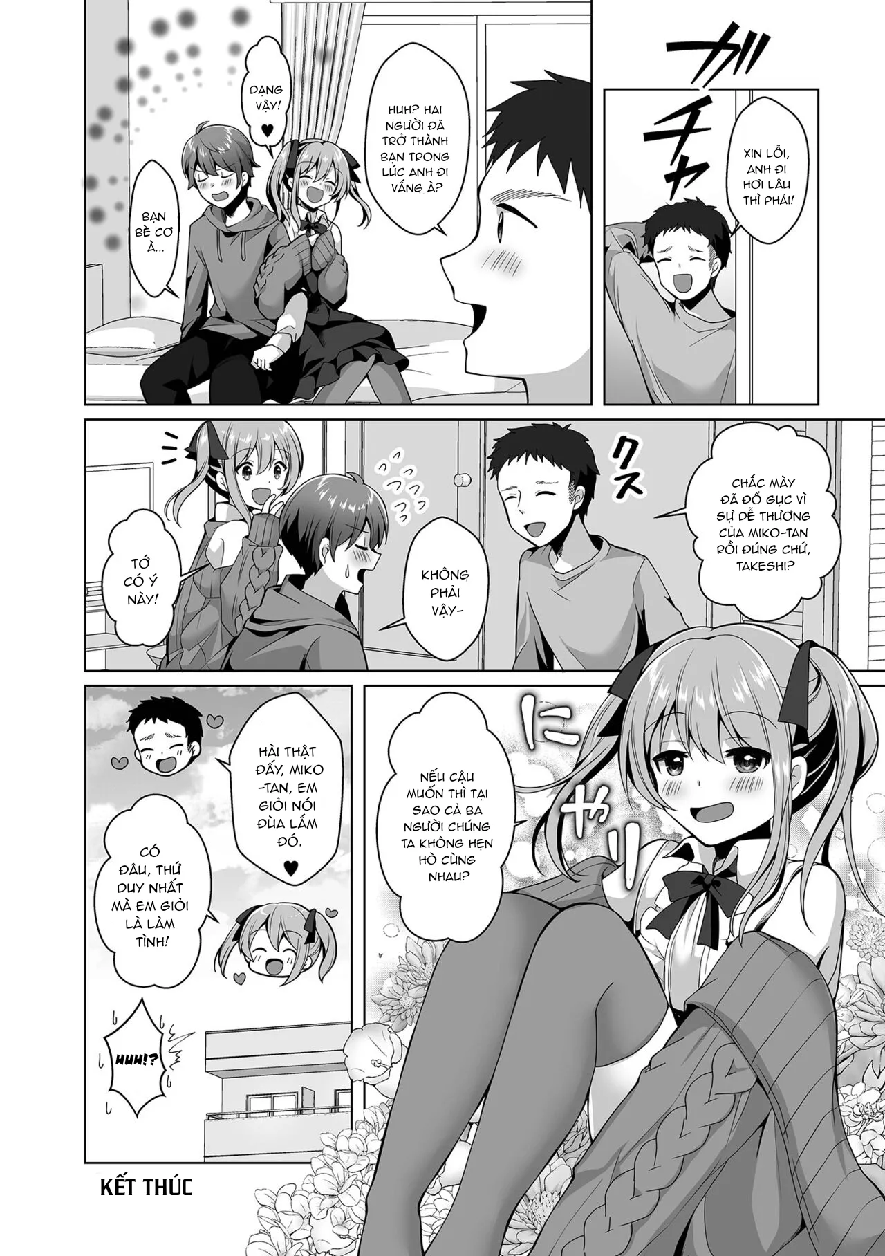 HentaiVN.net - Ảnh 17 - Omae no Koibito Otoko ka yo [Your Girlfriend is a Guy!?] - Oneshot