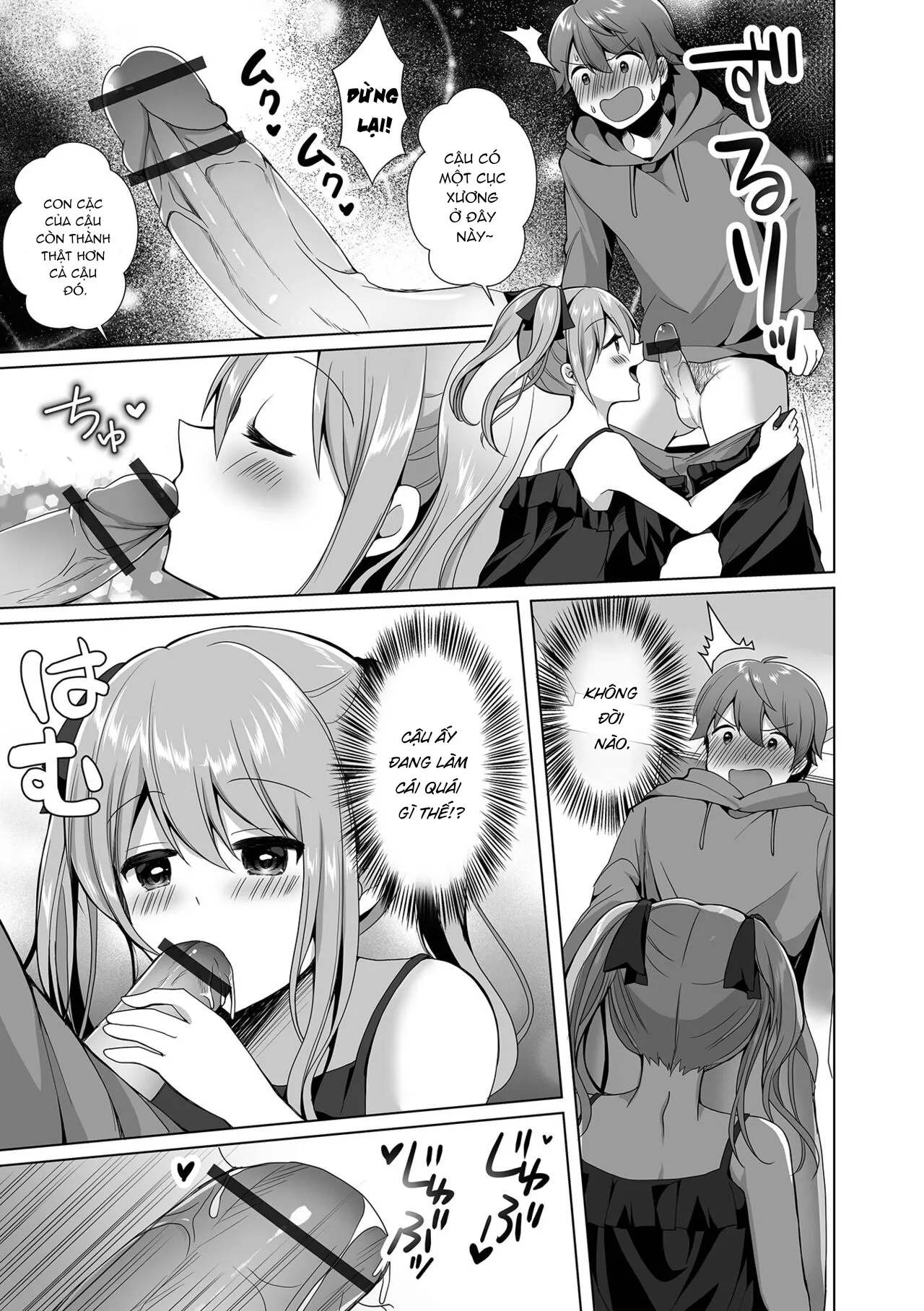 HentaiVN.net - Ảnh 6 - Omae no Koibito Otoko ka yo [Your Girlfriend is a Guy!?] - Oneshot
