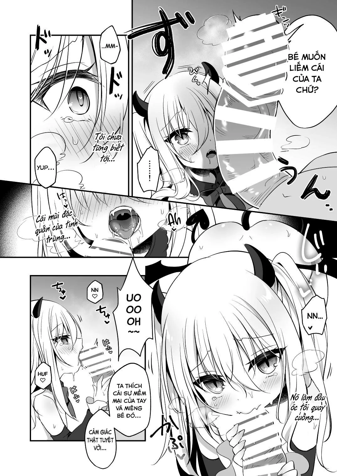HentaiVN.net - Ảnh 14 - Huấn luyện bé Succubus ngây thơ thành người nhớn. [Muchikko Succubus Choukyou Kaihatsu ; An Innocent Succubus' Development Training] - Oneshot