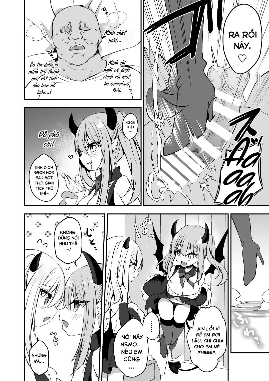 HentaiVN.net - Ảnh 4 - Huấn luyện bé Succubus ngây thơ thành người nhớn. [Muchikko Succubus Choukyou Kaihatsu ; An Innocent Succubus' Development Training] - Oneshot