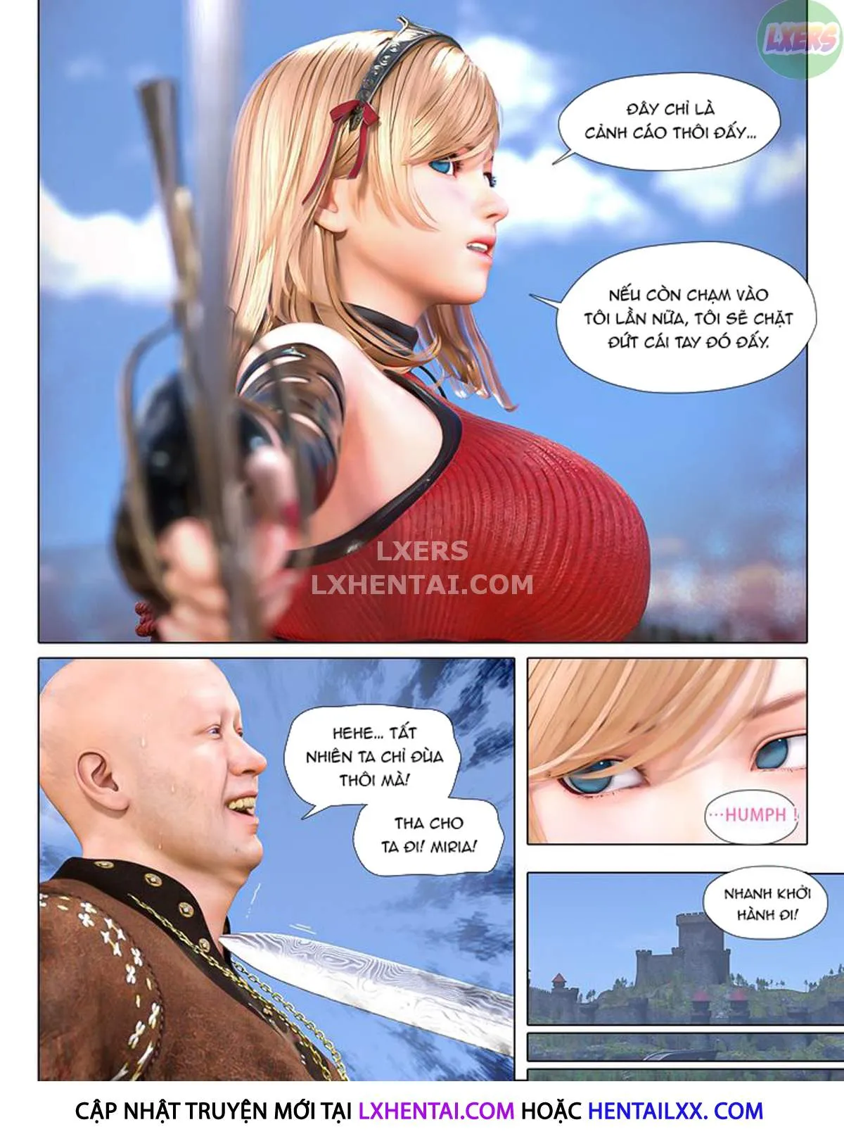 HentaiVN.net - Ảnh 12 - The Rose Fall Into Darkness - Chap 1